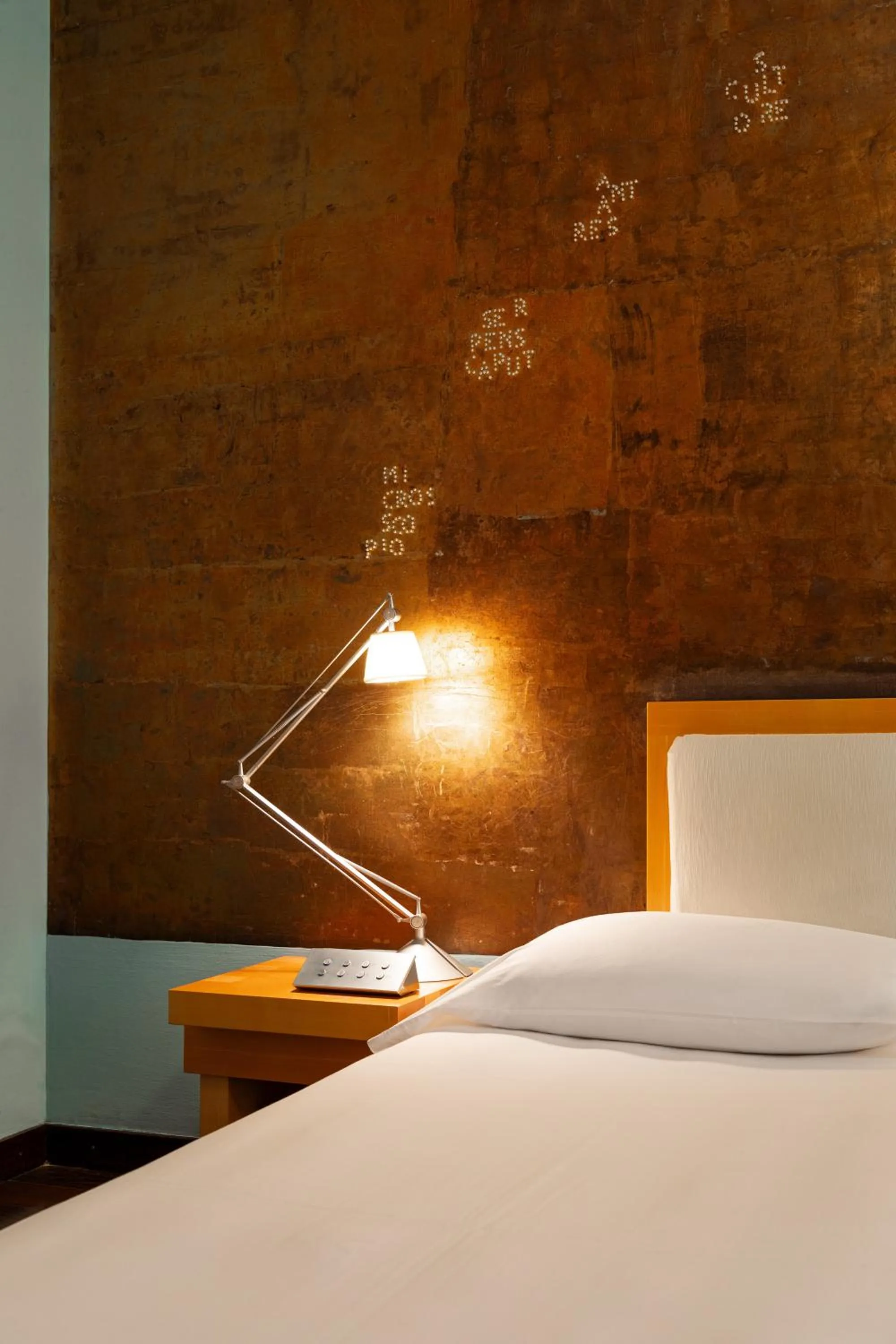 Decorative detail, Bed in Hotel Greif, a Member of Design Hotels
