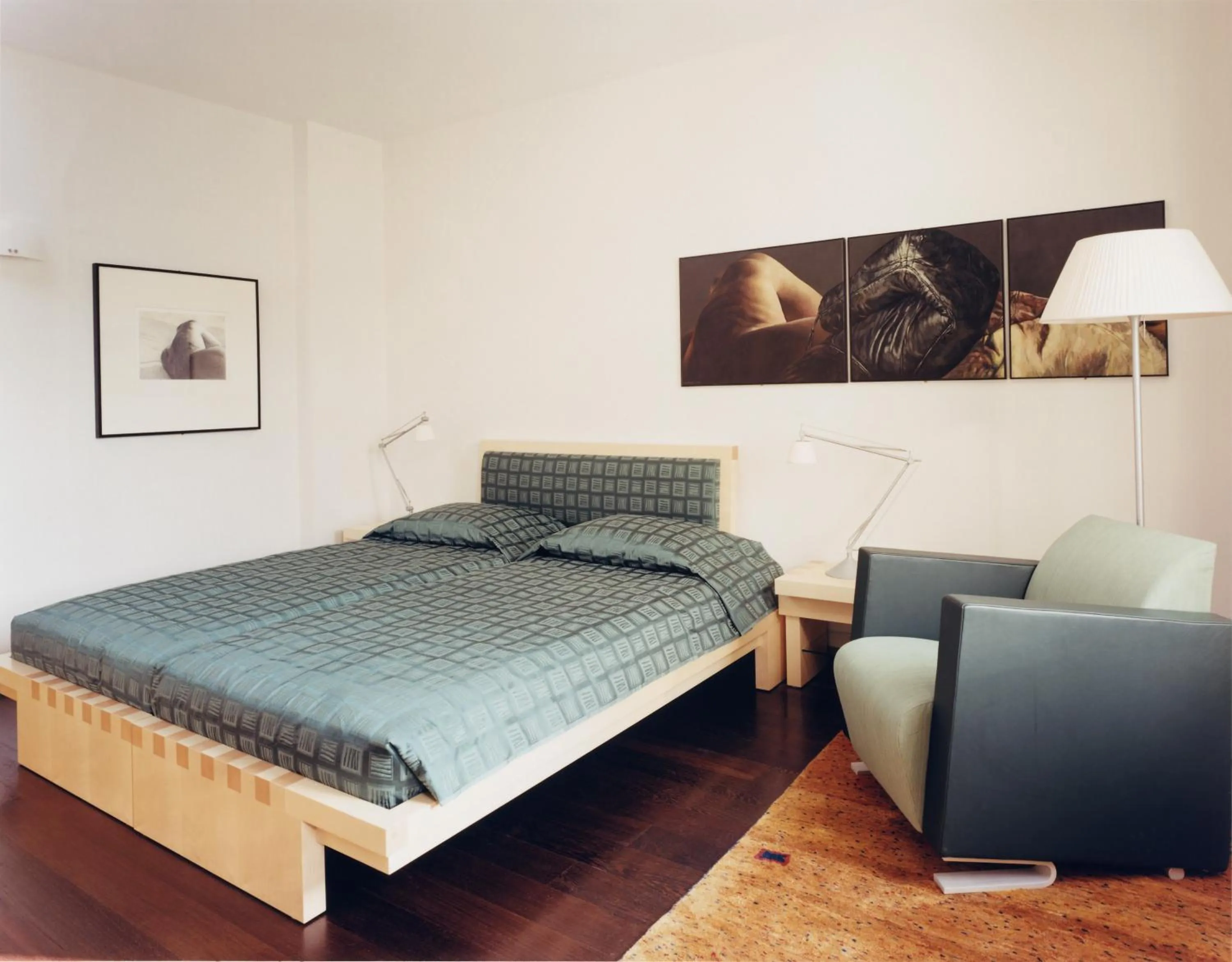 Bed in Hotel Greif, a Member of Design Hotels