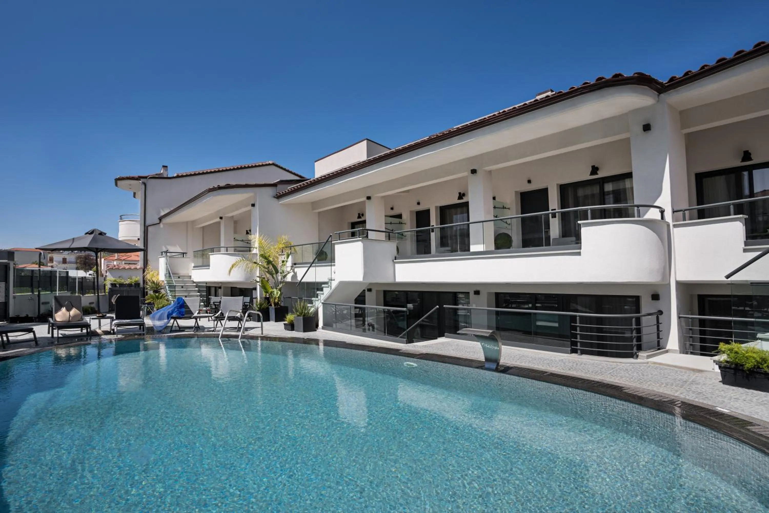 Pool view in Melite Luxury Rooms & Apartments