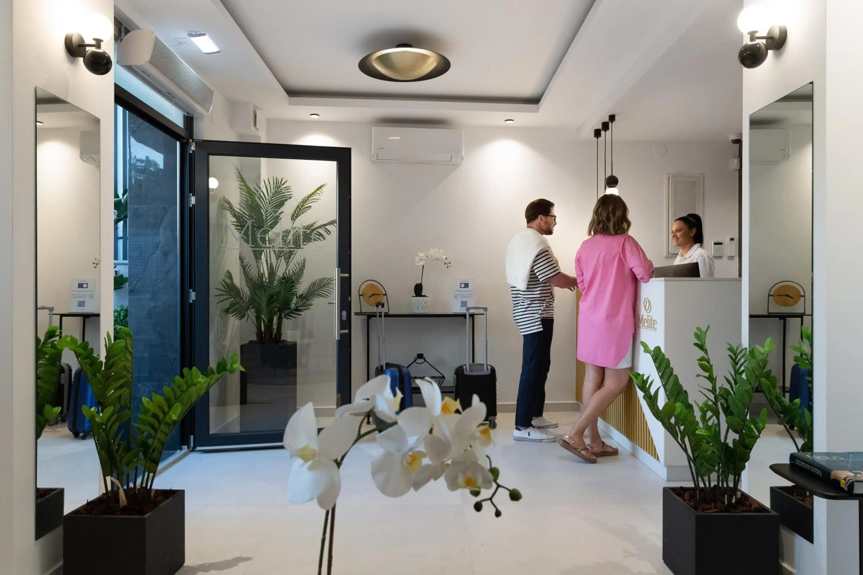 Lobby or reception in Melite Luxury Rooms & Apartments