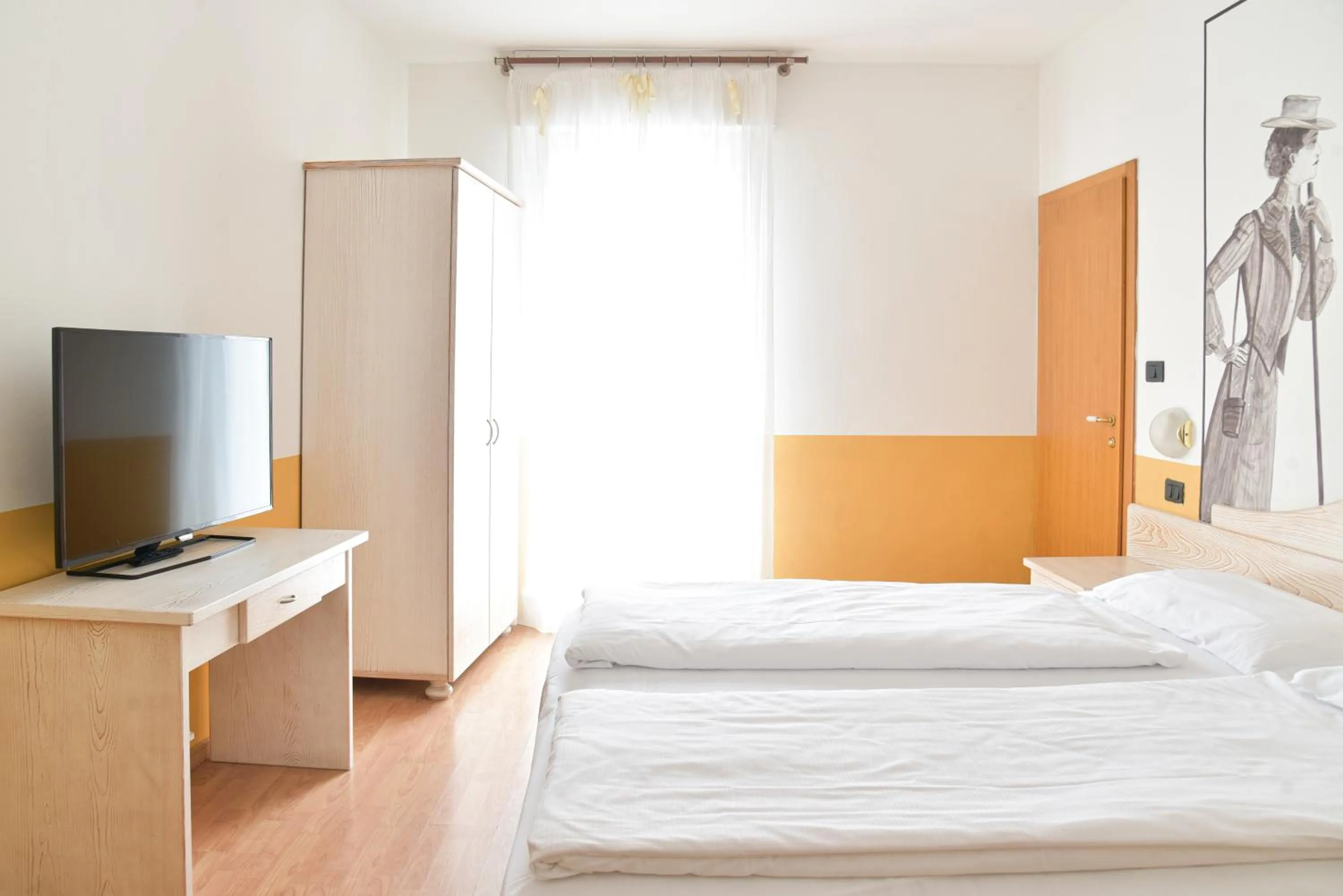 Bed in epOche Hotel Zanella 1889