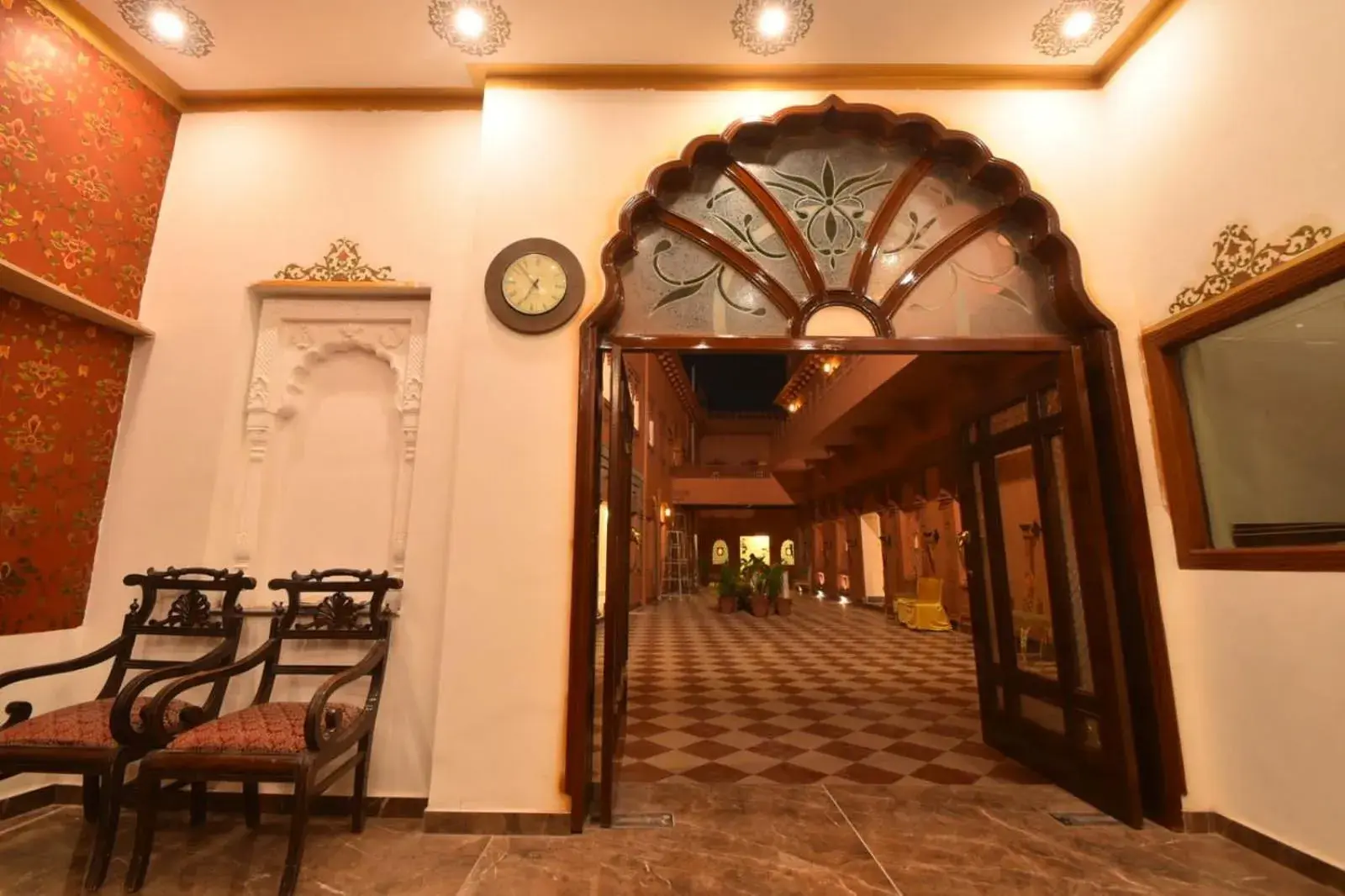 Lobby or reception in Hotel Sagar Niwas Lobby or reception in Hotel Sagar Niwas