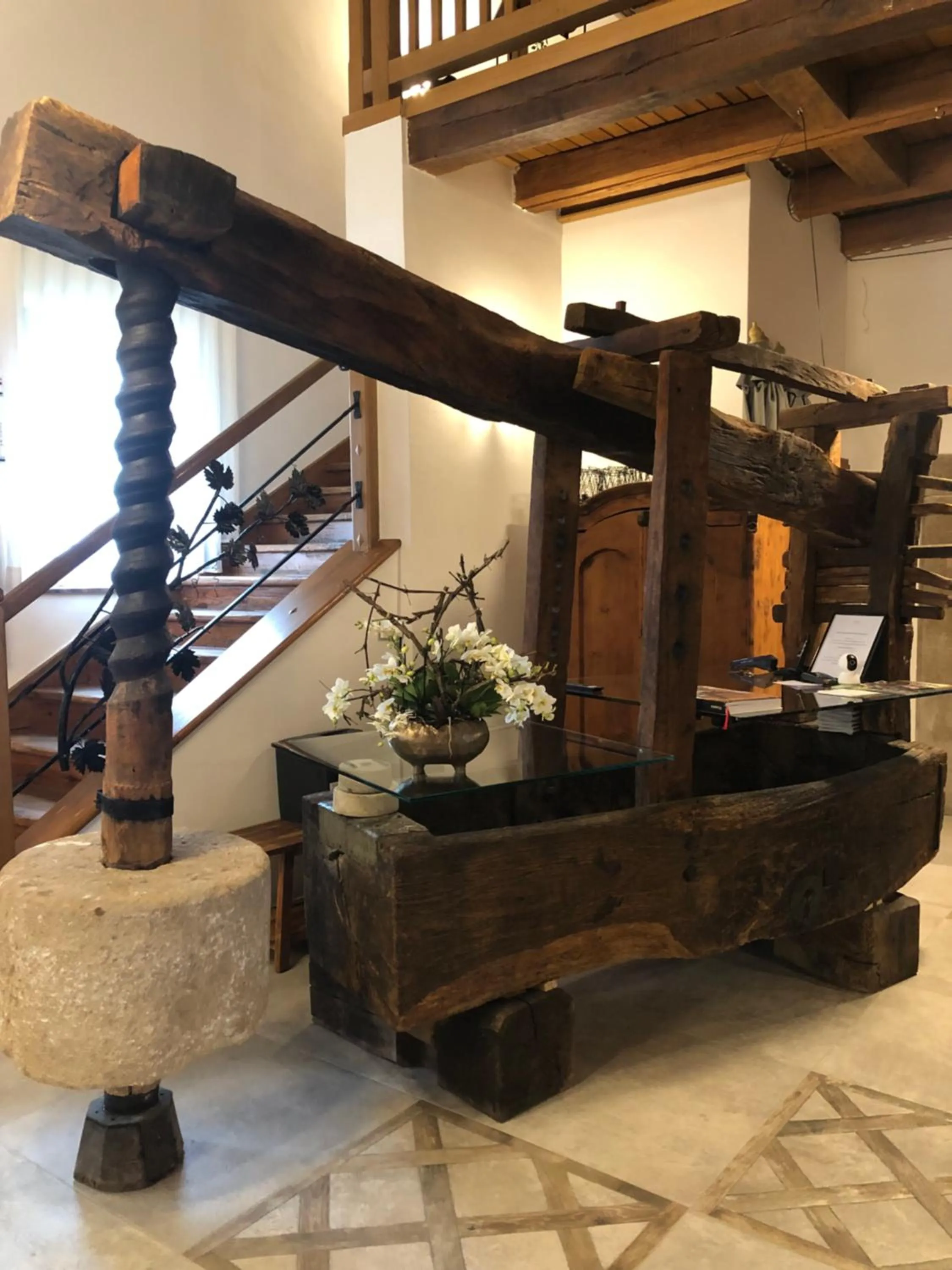 Decorative detail in SIBON Wine & Spa Resort Jeruzalem