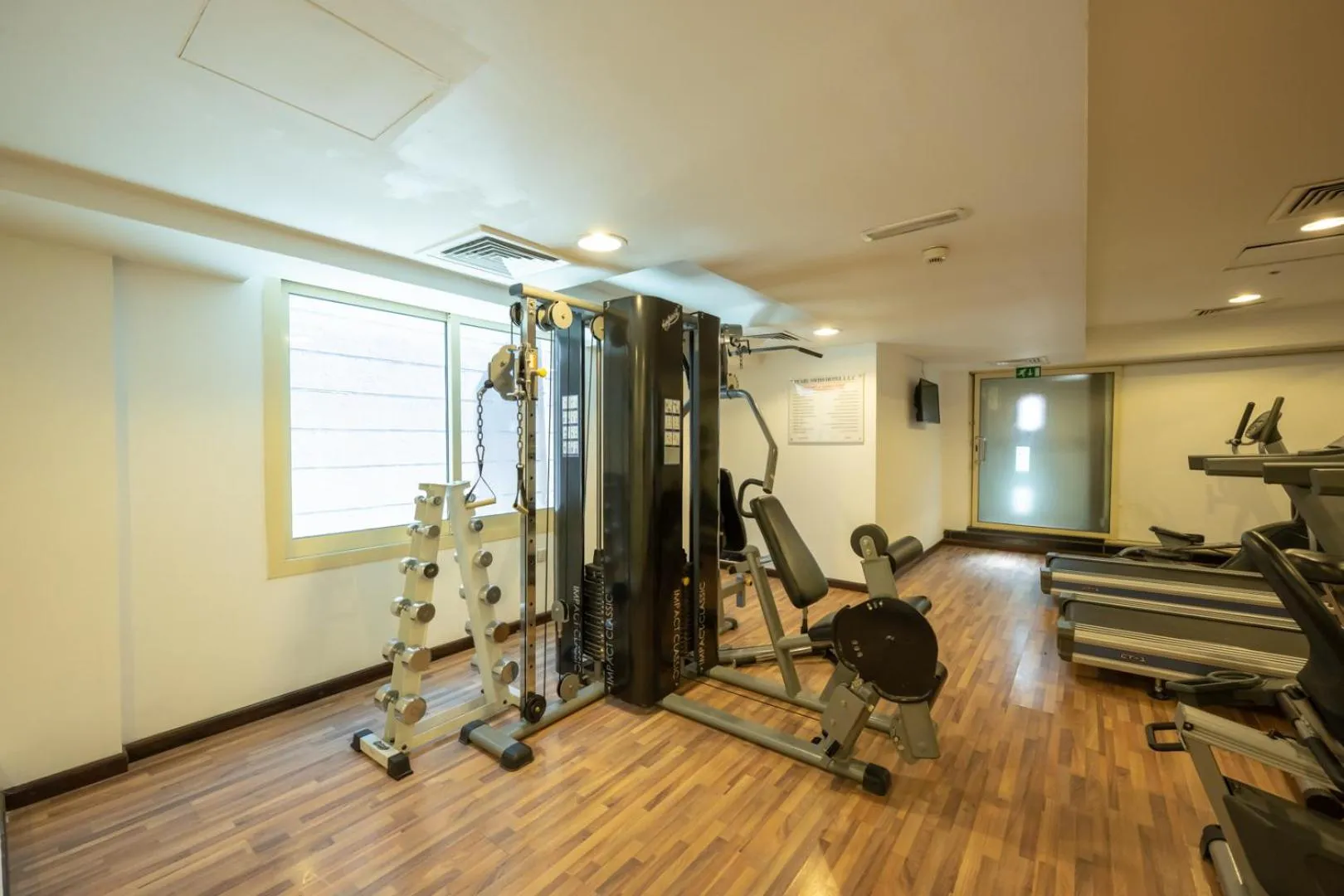 Fitness centre/facilities in Pearl Swiss Hotel