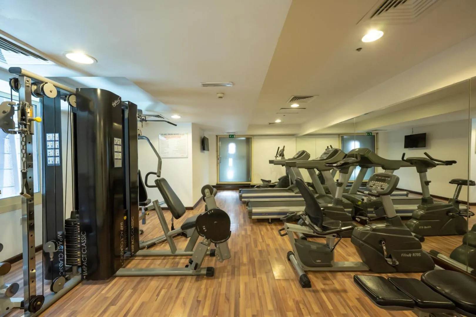 Fitness centre/facilities in Pearl Swiss Hotel