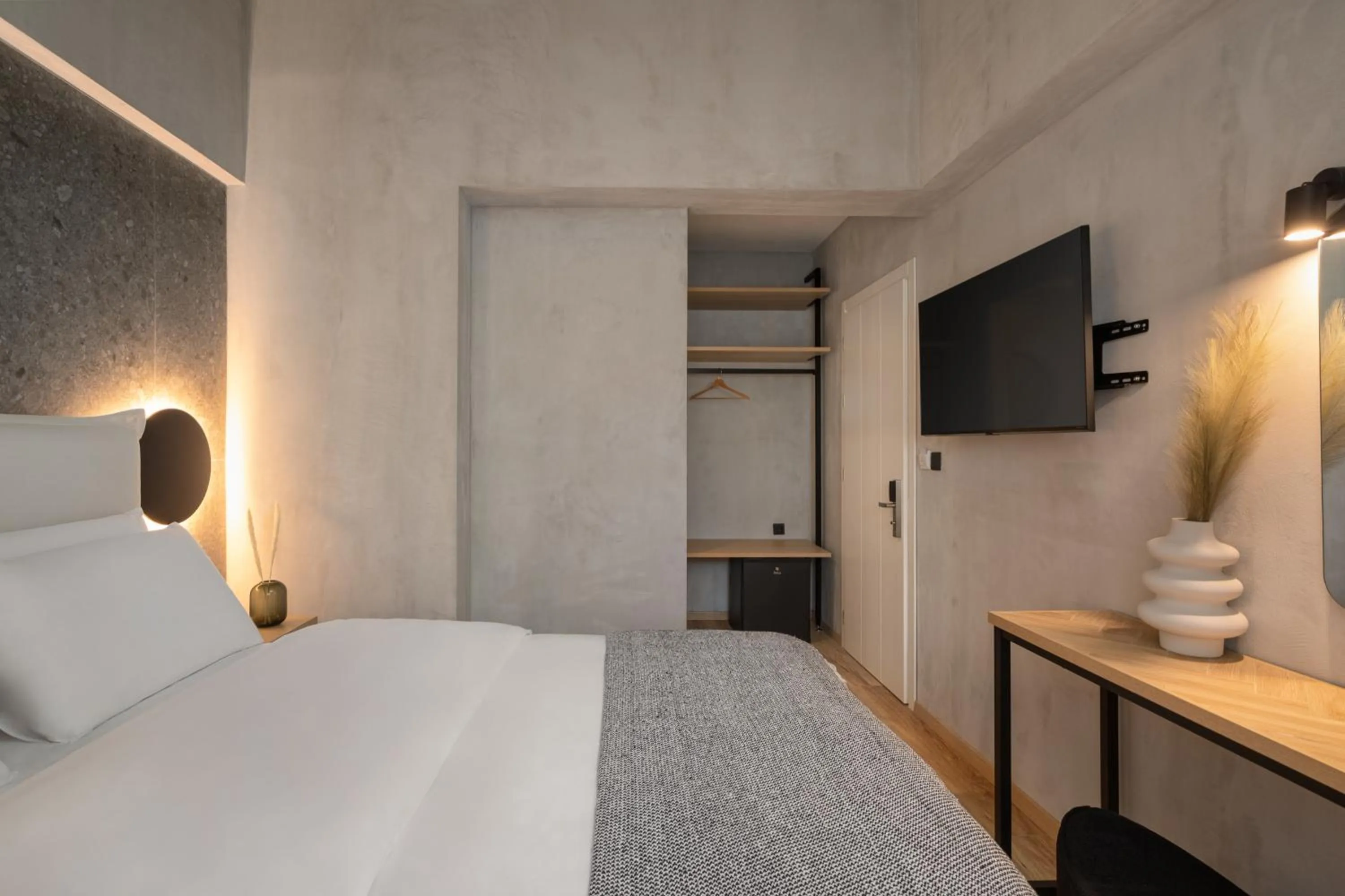 Bedroom, Bed in Hypnos Cozy Living