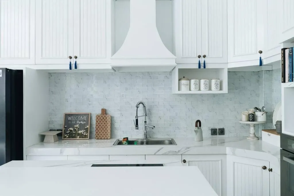 Kitchen or kitchenette in Luxurious 3BR Villa Muzo with Pool by OriVista near W