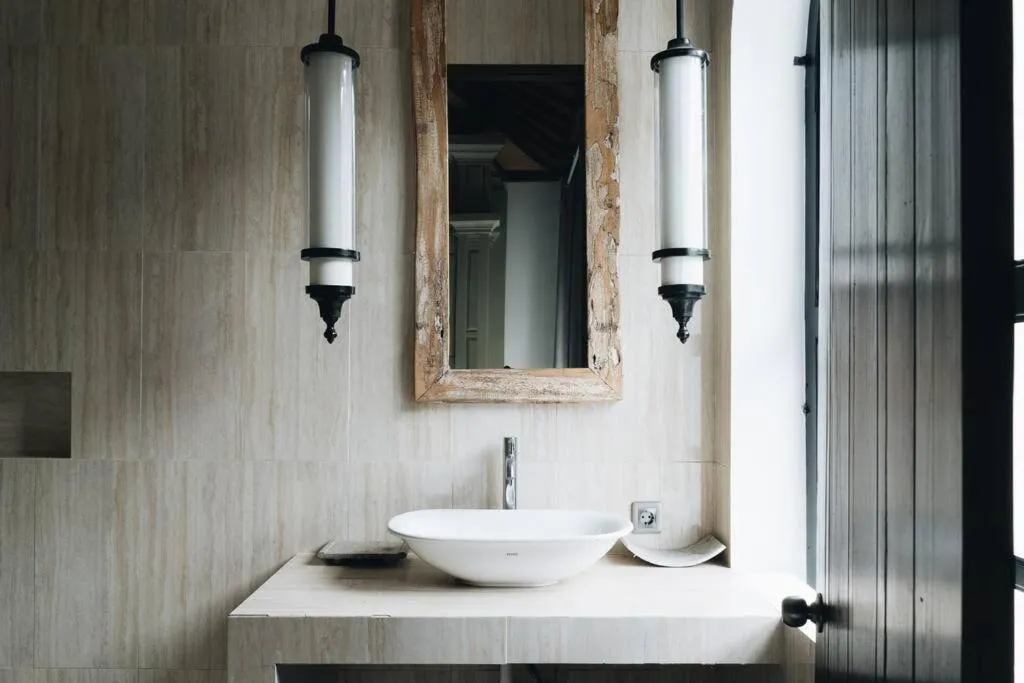 Bathroom in Luxurious 3BR Villa Muzo with Pool by OriVista near W