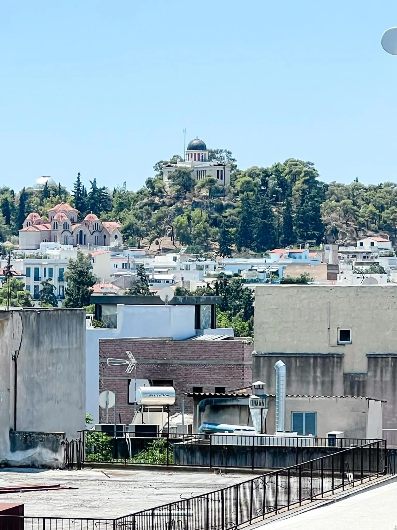 Natural landscape in Royalty Suites Psyrri