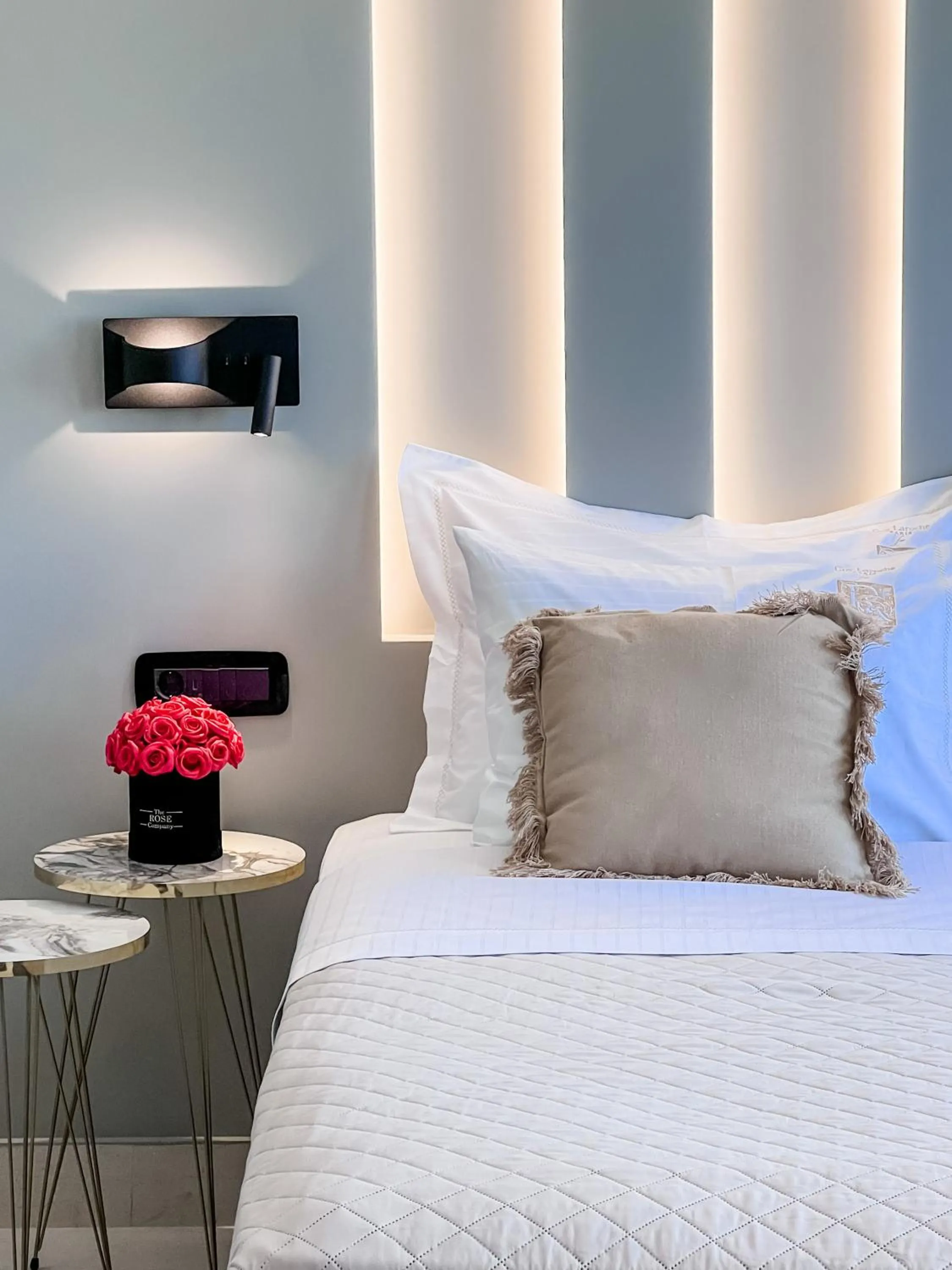 Bed in Royalty Suites Psyrri