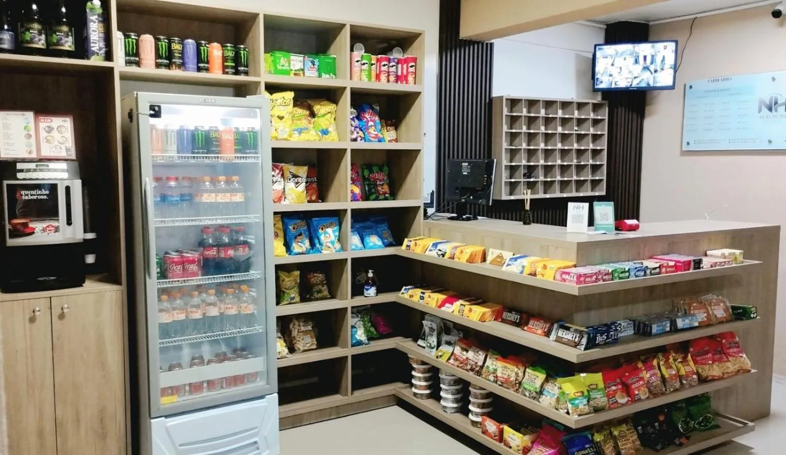 Lobby or reception in Novohotel Express