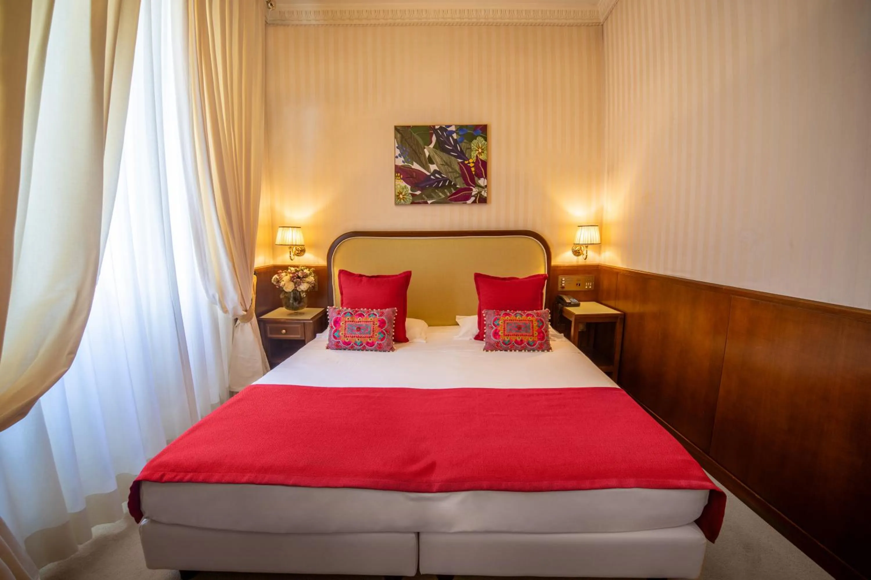 Bed in Grand Hotel Bastiani