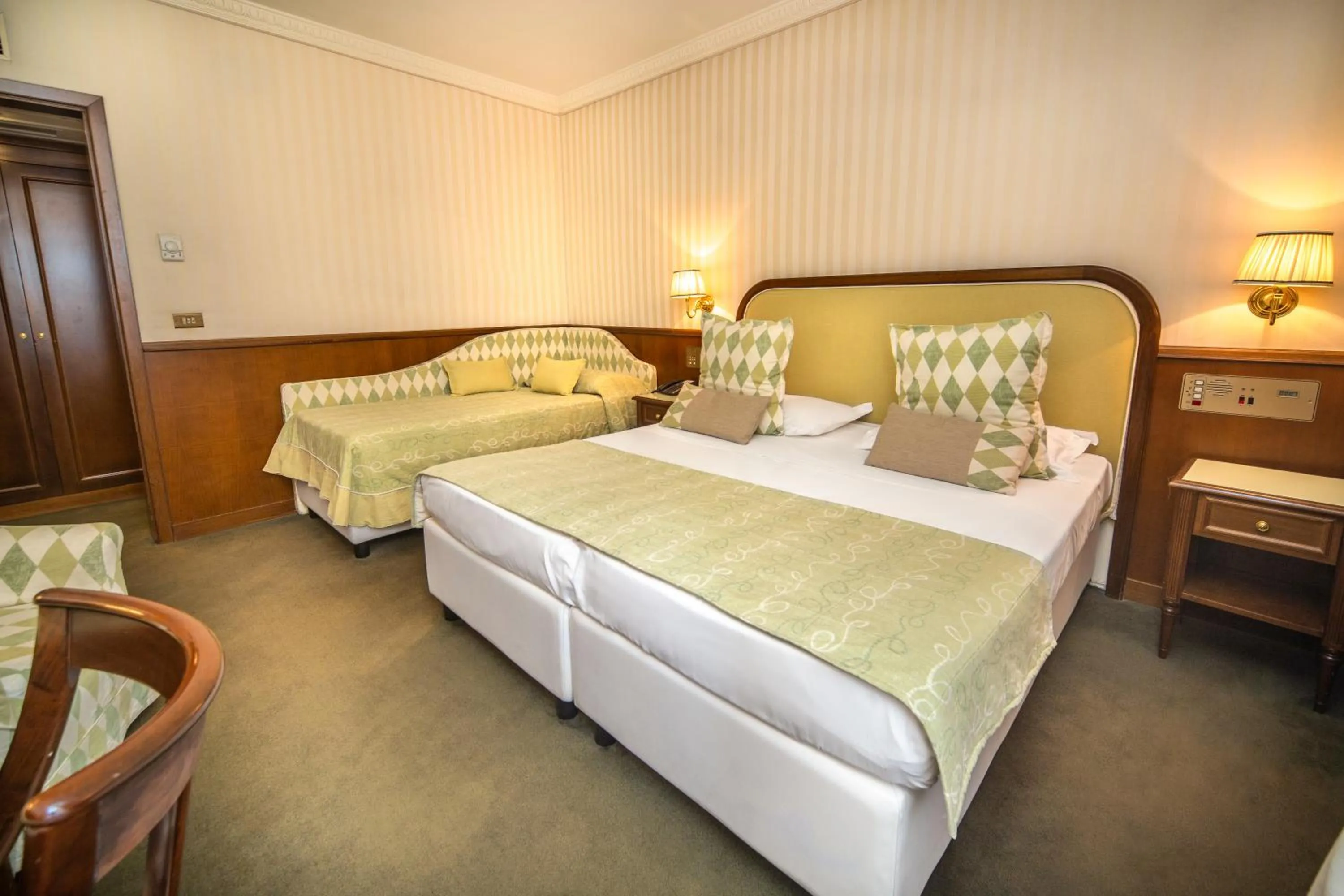 Bed in Grand Hotel Bastiani