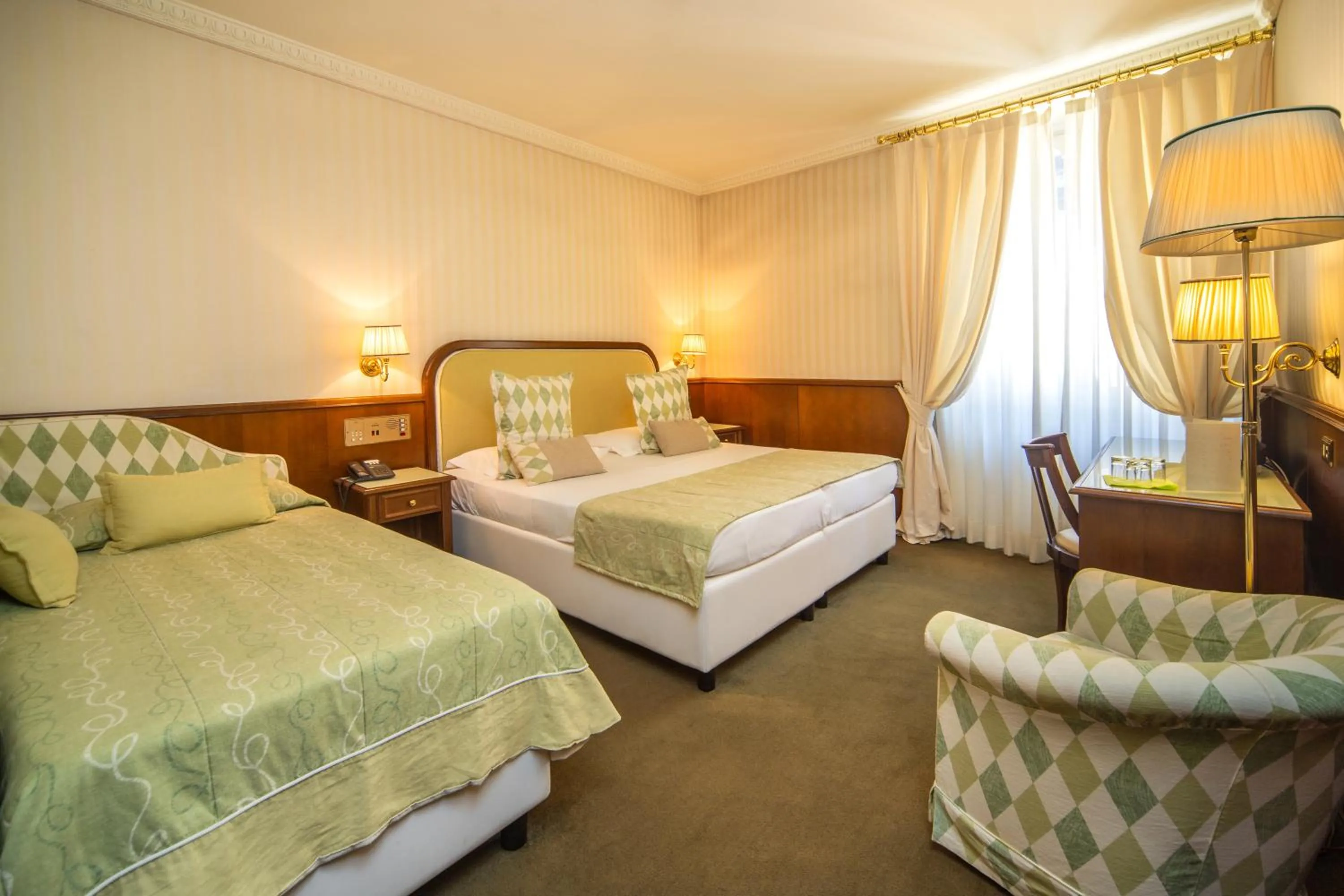 Bed in Grand Hotel Bastiani