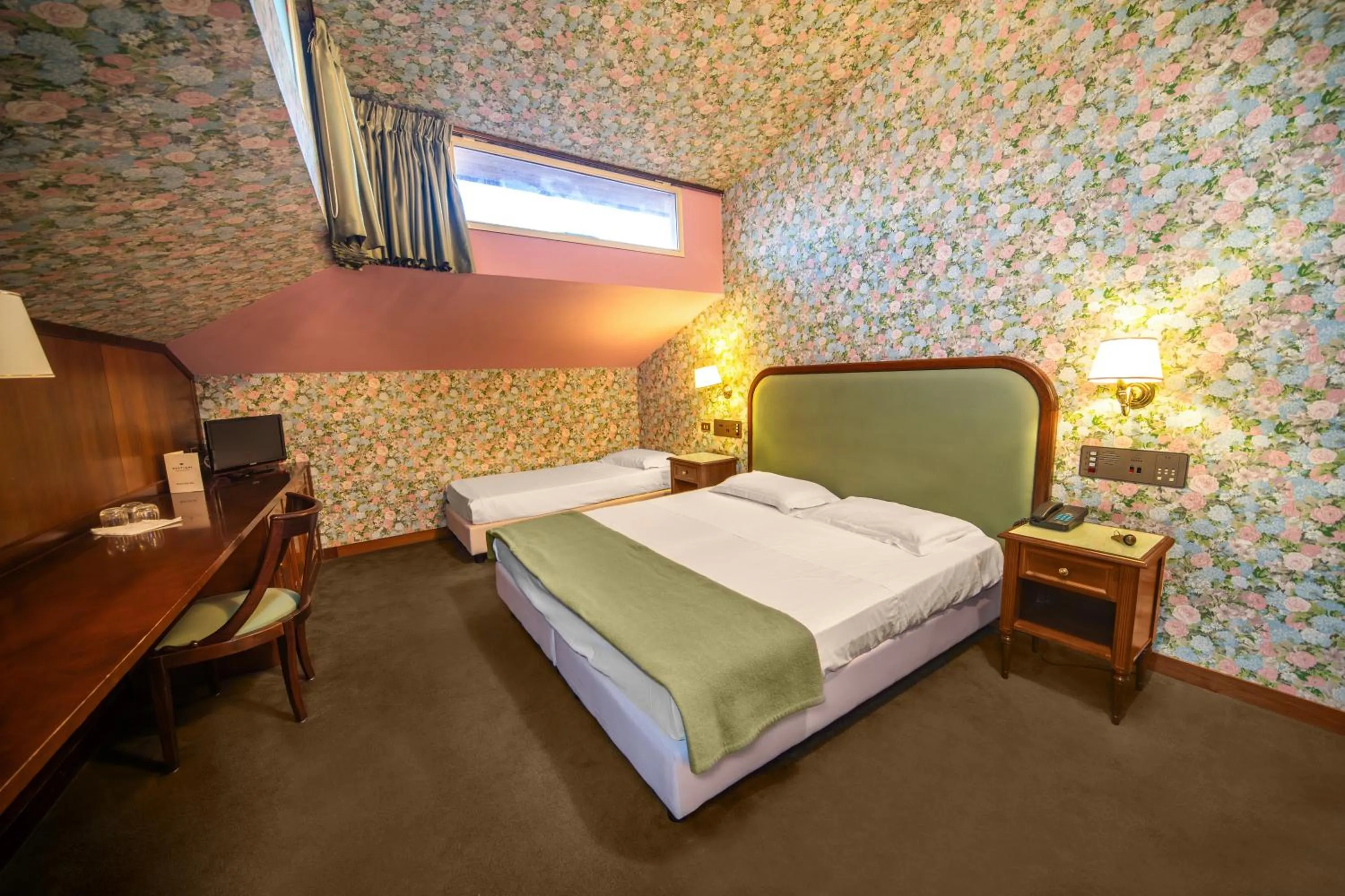 Bed in Grand Hotel Bastiani