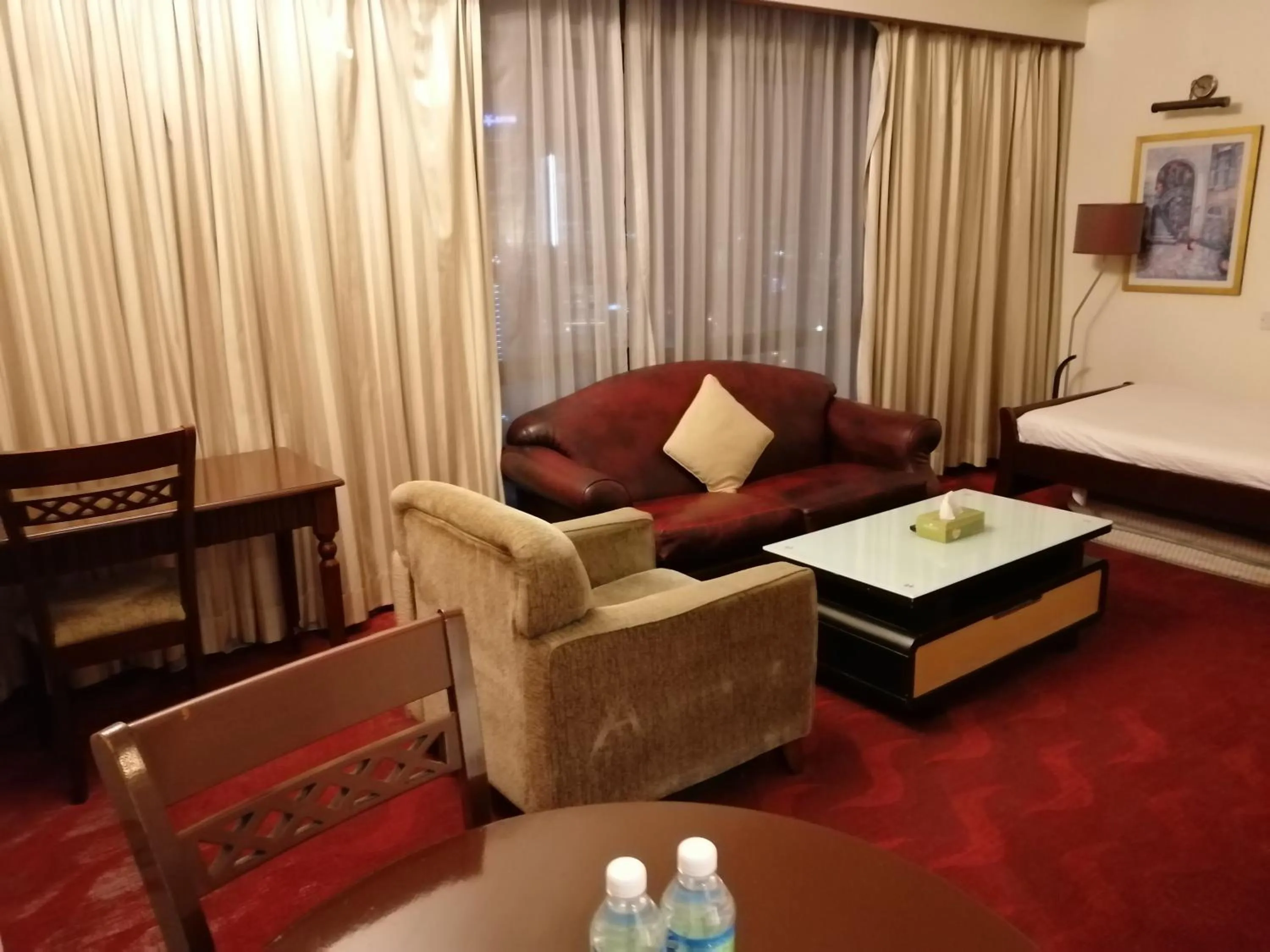 Living room in Kl landmark apartment at berjay Times square