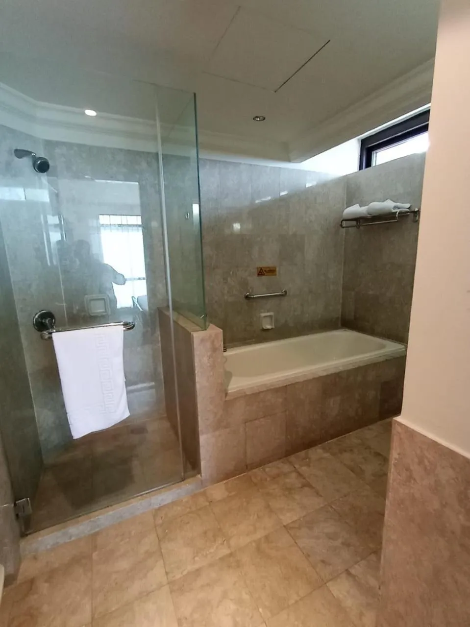 Shower in Kl landmark apartment at berjay Times square