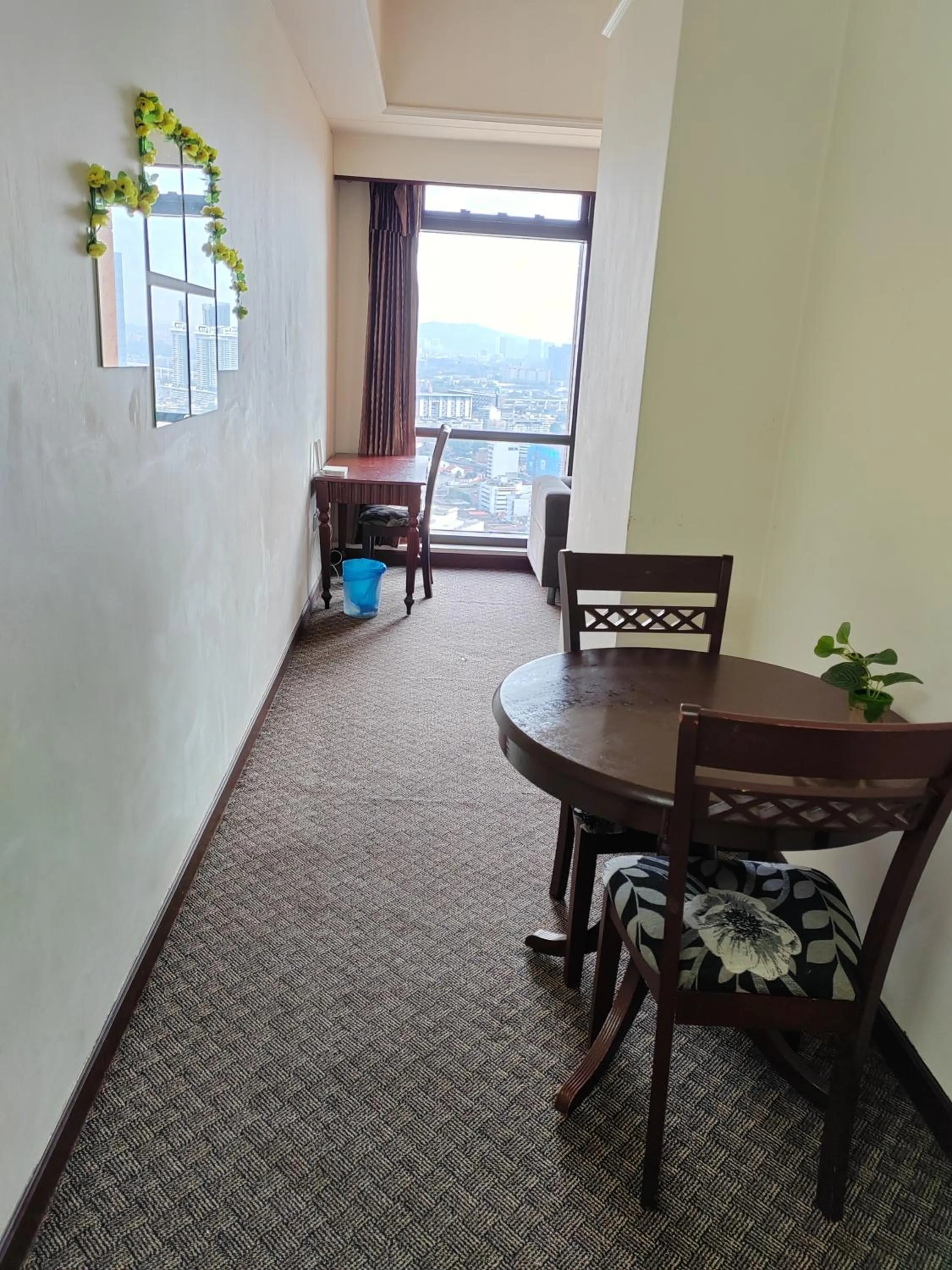 Dining area in Kl landmark apartment at berjay Times square