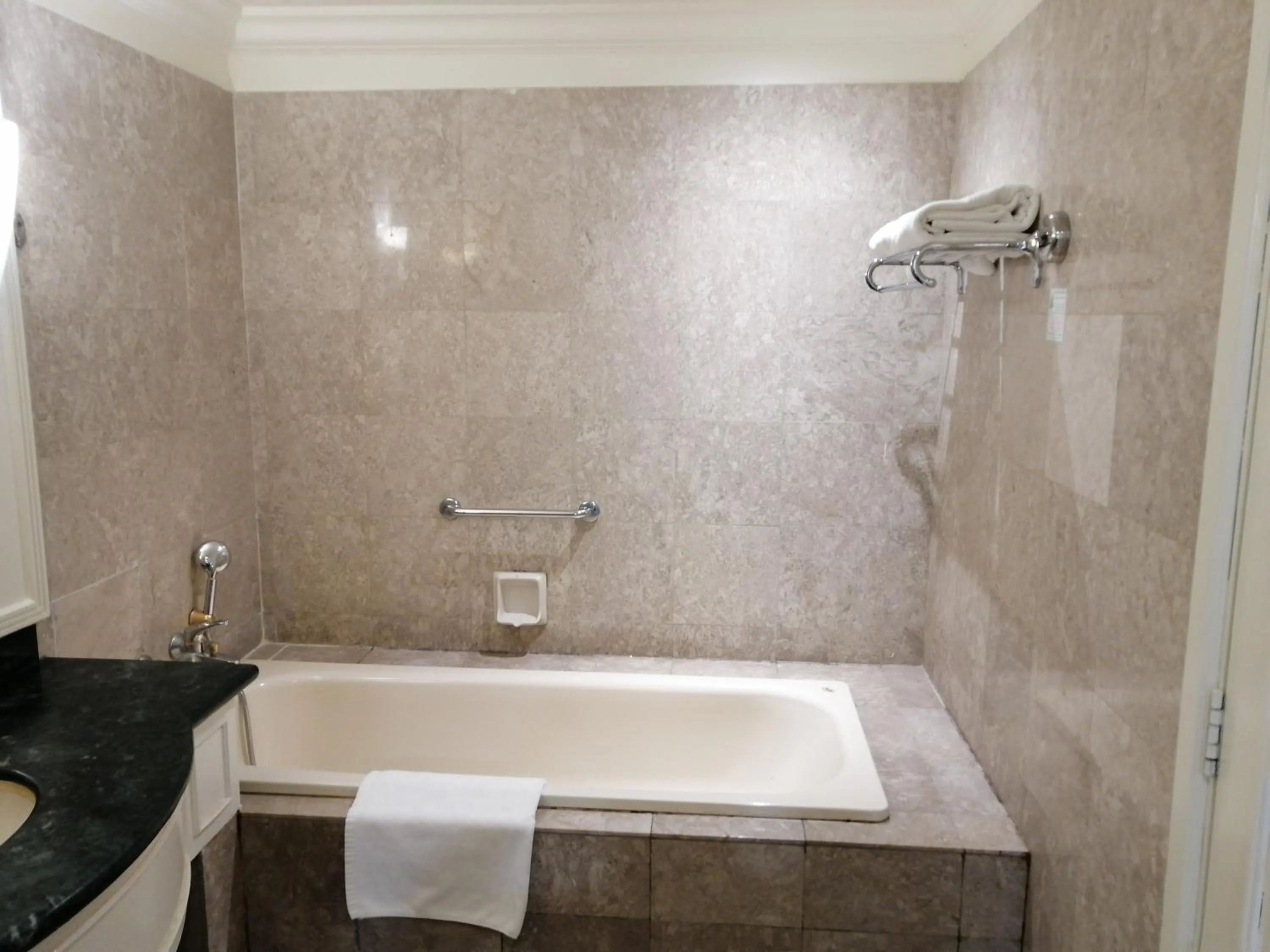 Bathroom in Kl landmark apartment at berjay Times square