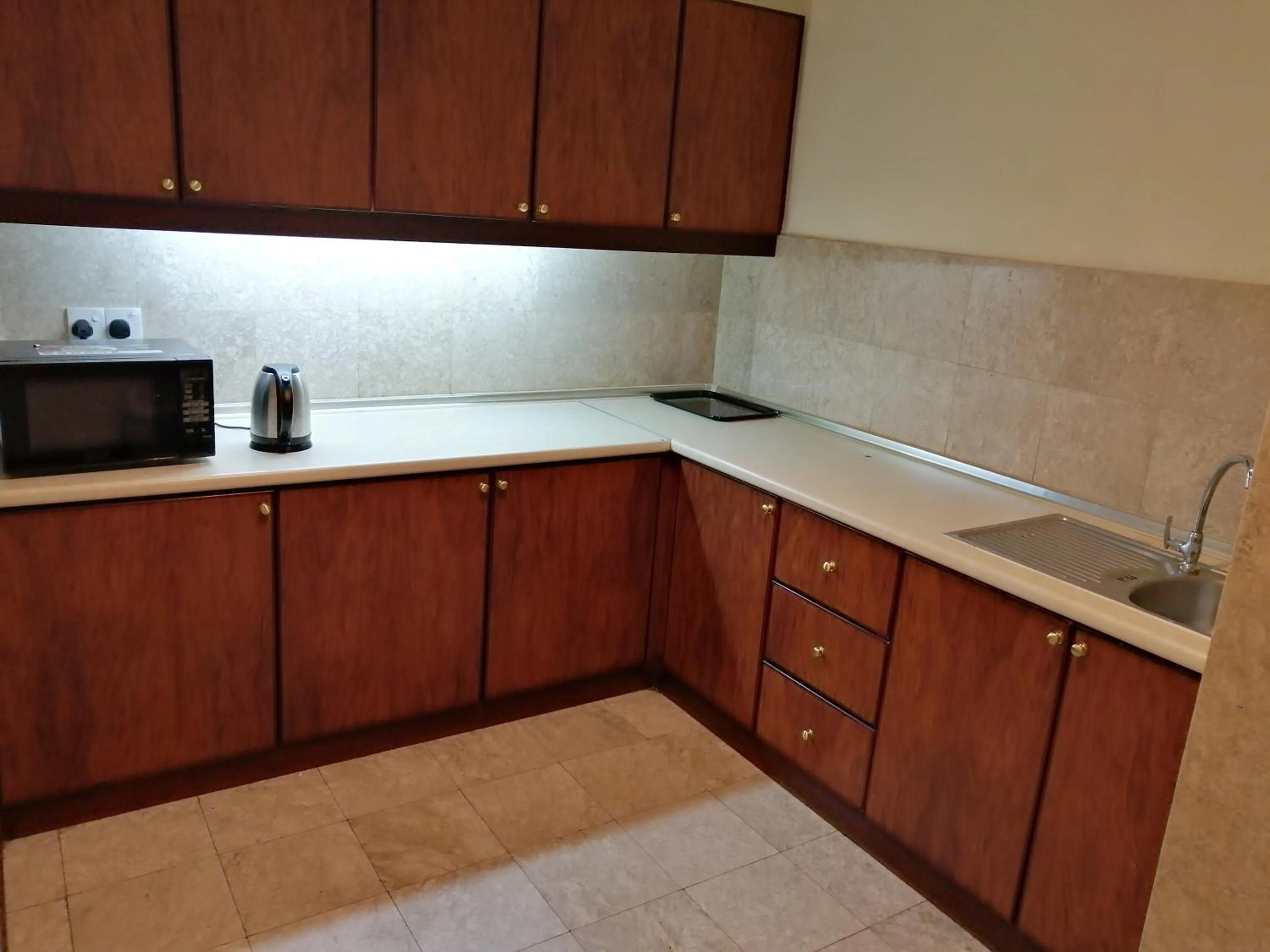 kitchen in Kl landmark apartment at berjay Times square