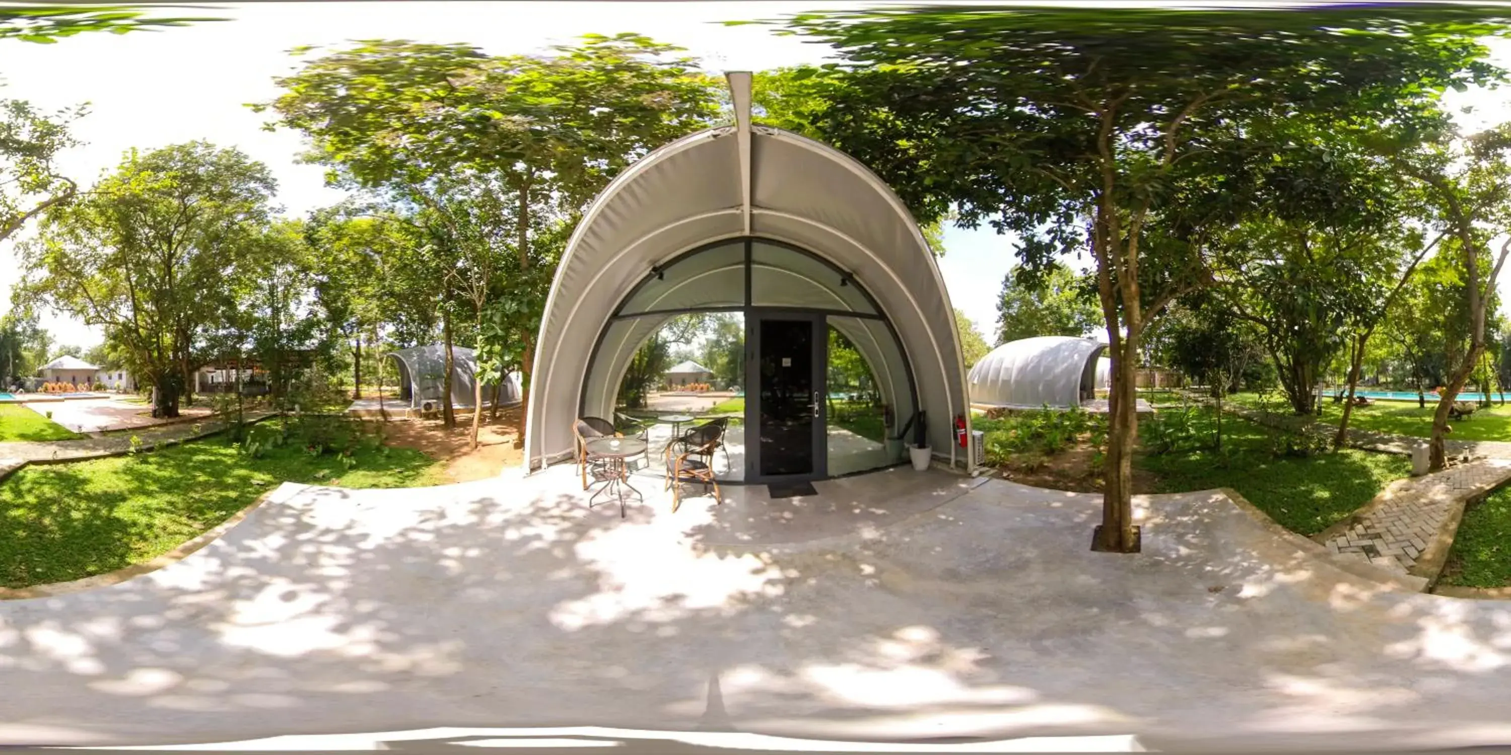 Garden view in NIVADOO RESORT SIGIRIYA Garden view in NIVADOO RESORT SIGIRIYA