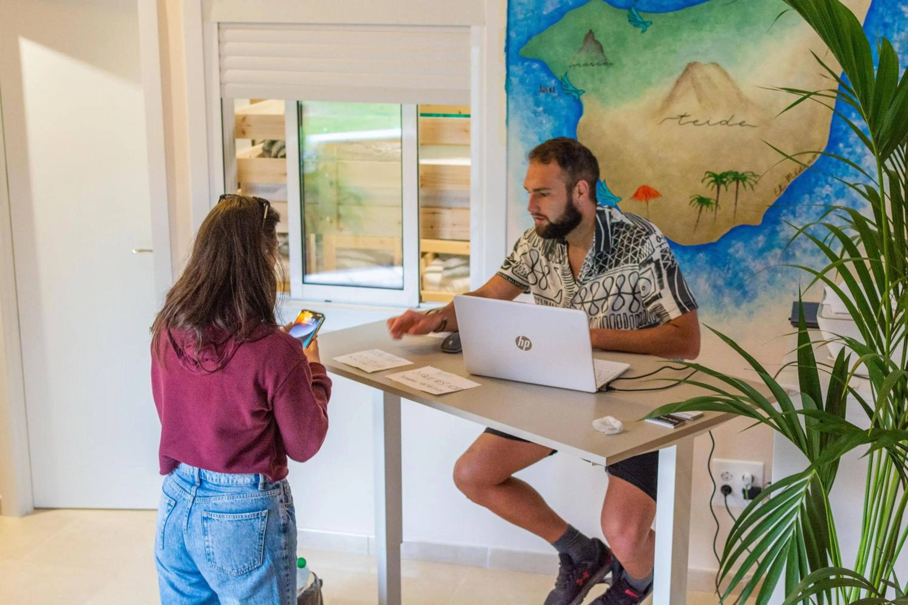 Lobby or reception in Duque Nest Hostel