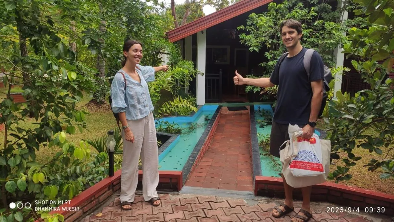 People in Sigiriya Cashew Palace Resort