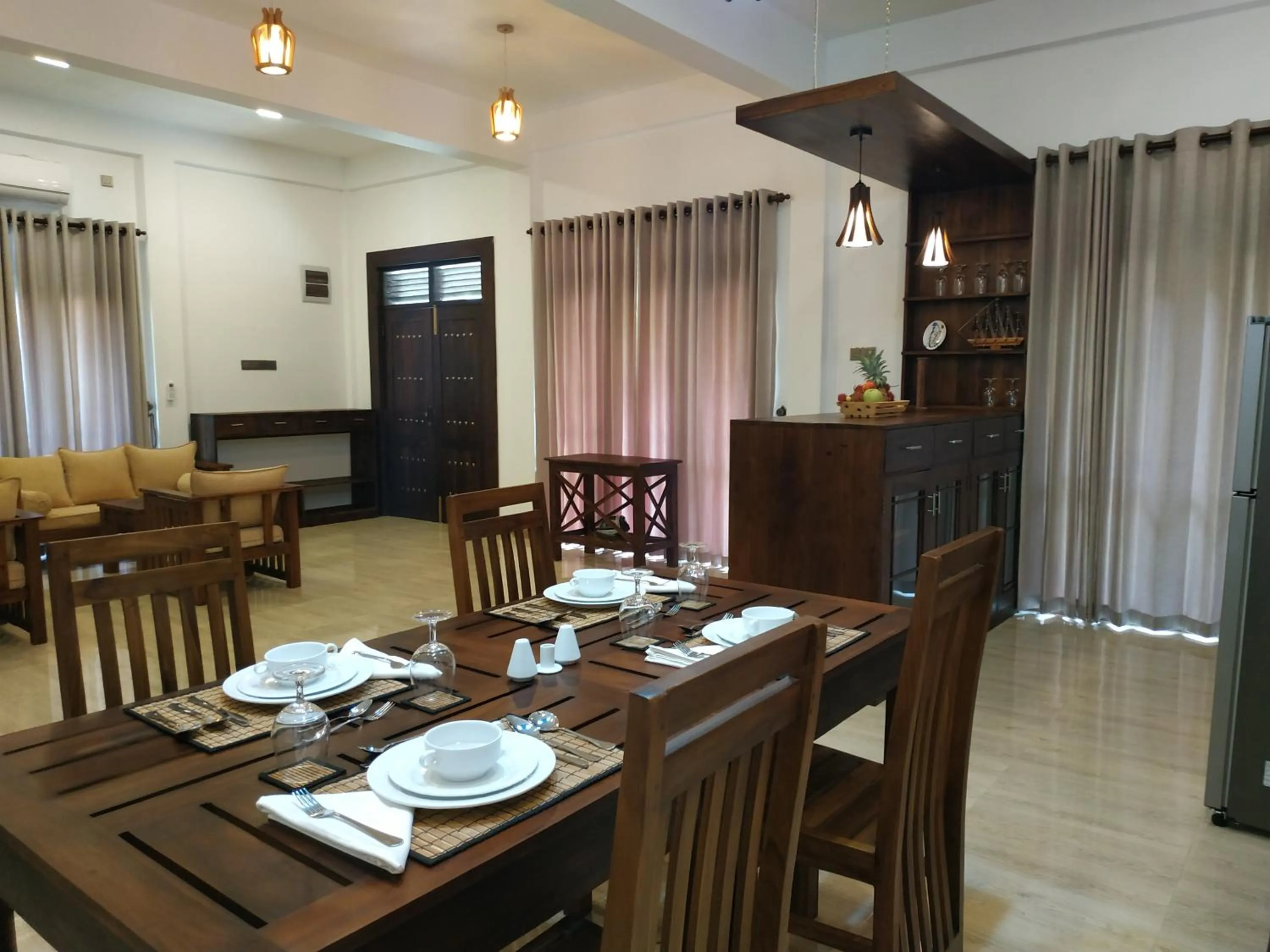 Dining area in Sigiriya Cashew Palace Resort