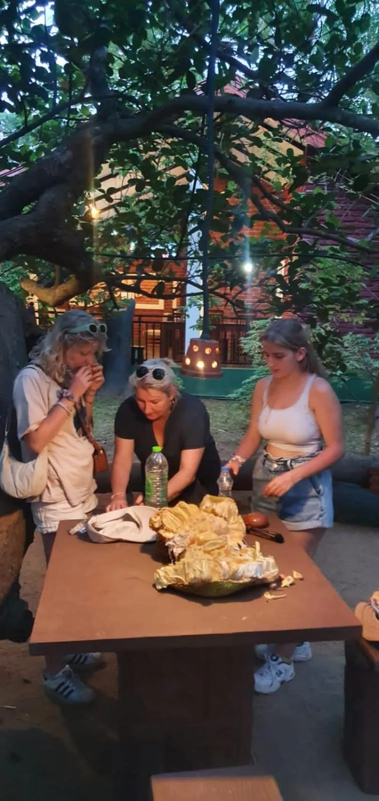 People in Sigiriya Cashew Palace Resort