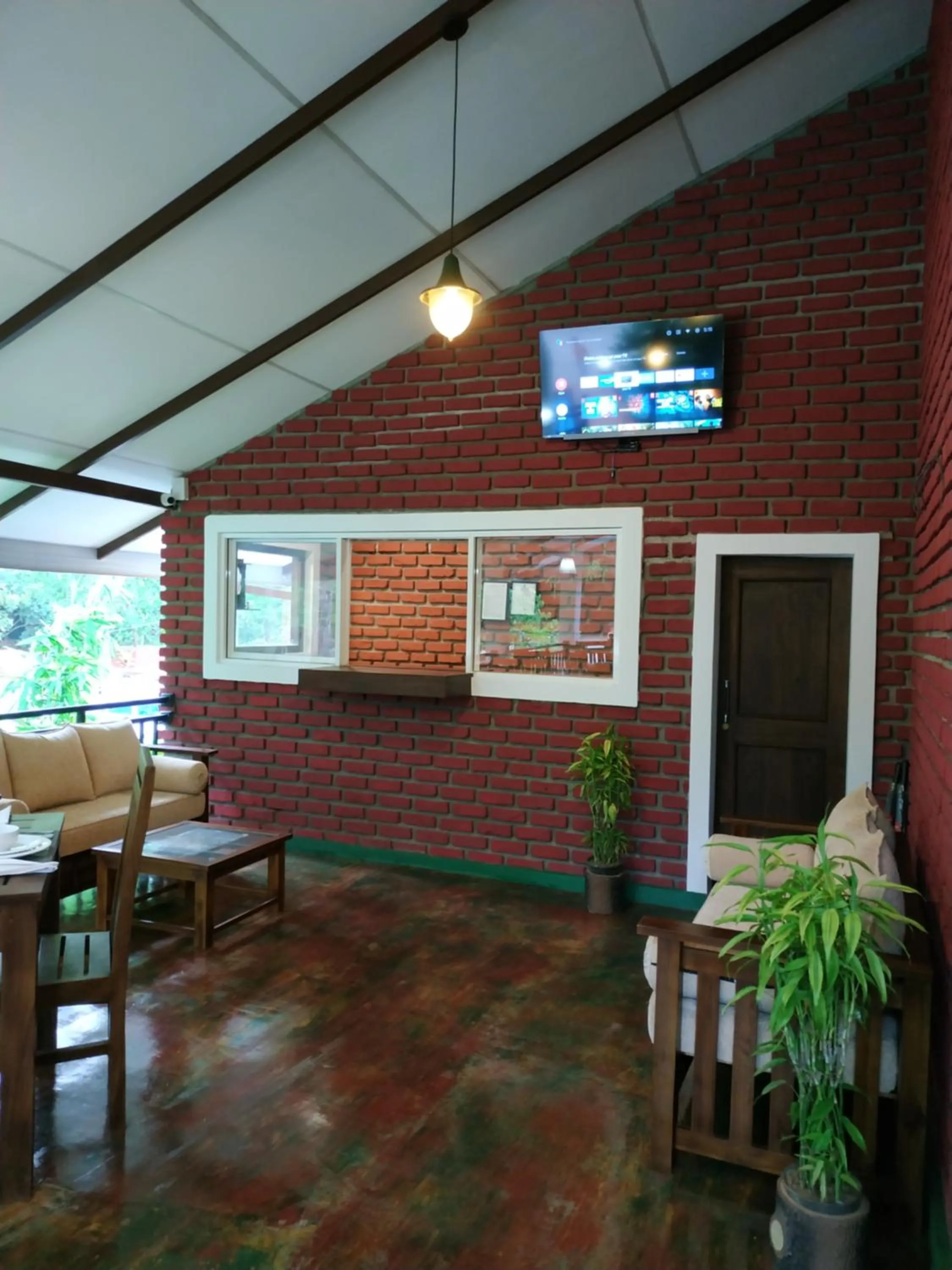 Seating area in Sigiriya Cashew Palace Resort