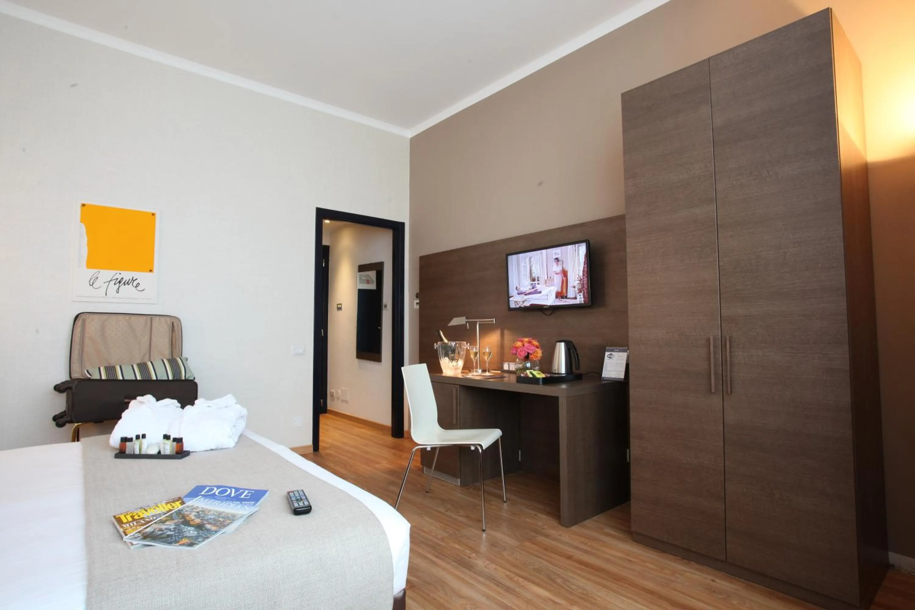 Bed in Hotel Oro Blu