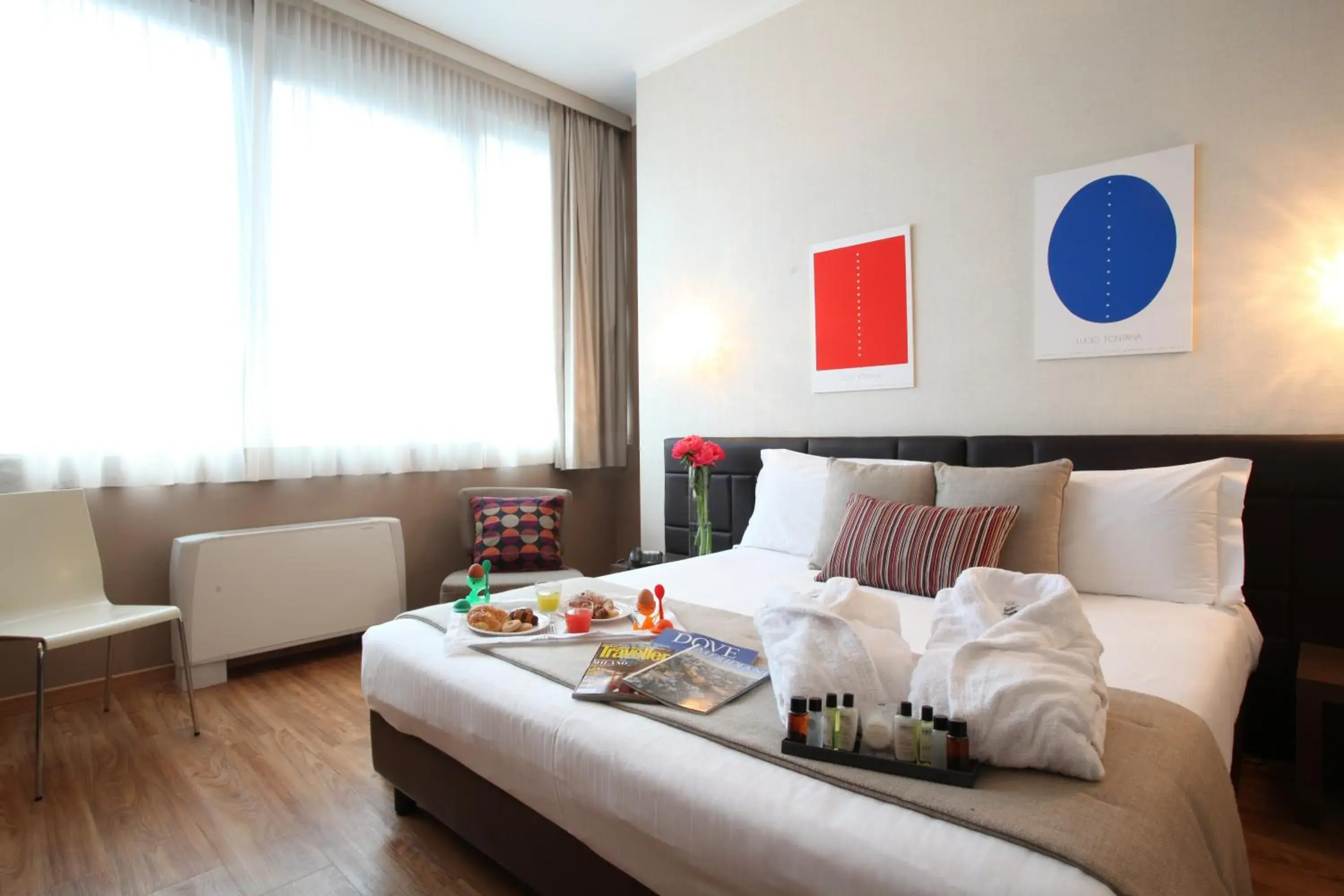 Bed in Hotel Oro Blu Bed in Hotel Oro Blu