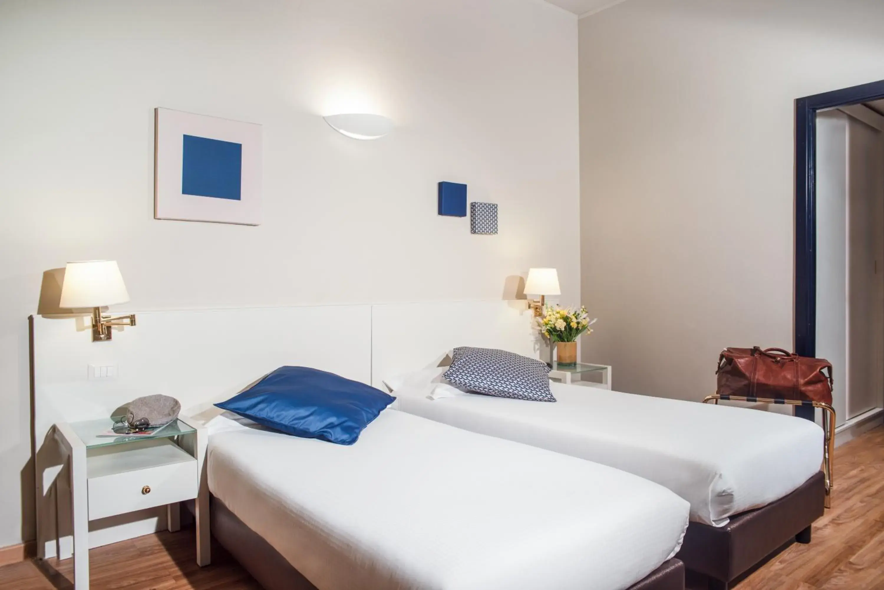 Bed in Hotel Oro Blu Bed in Hotel Oro Blu