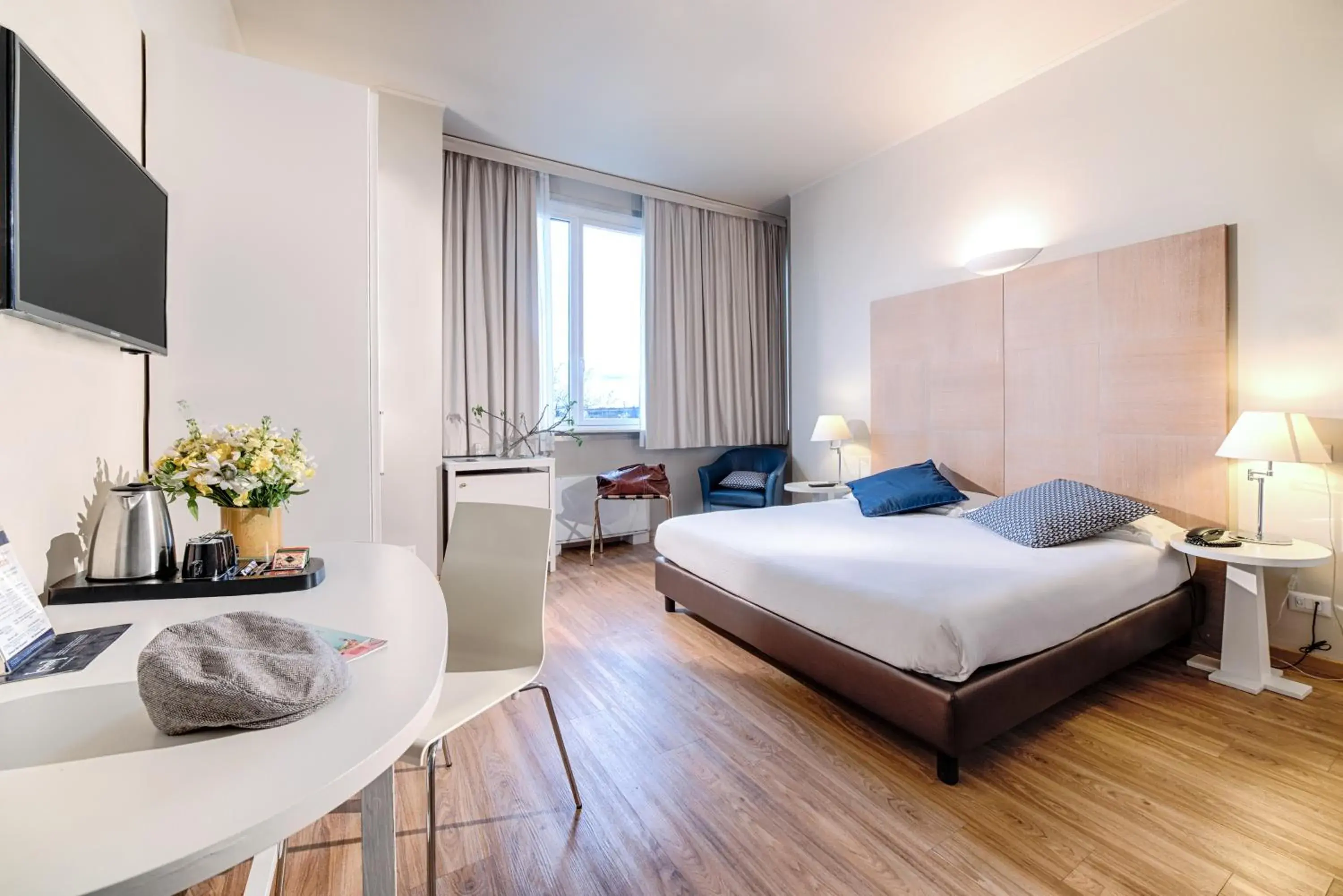 Bed in Hotel Oro Blu Bed in Hotel Oro Blu