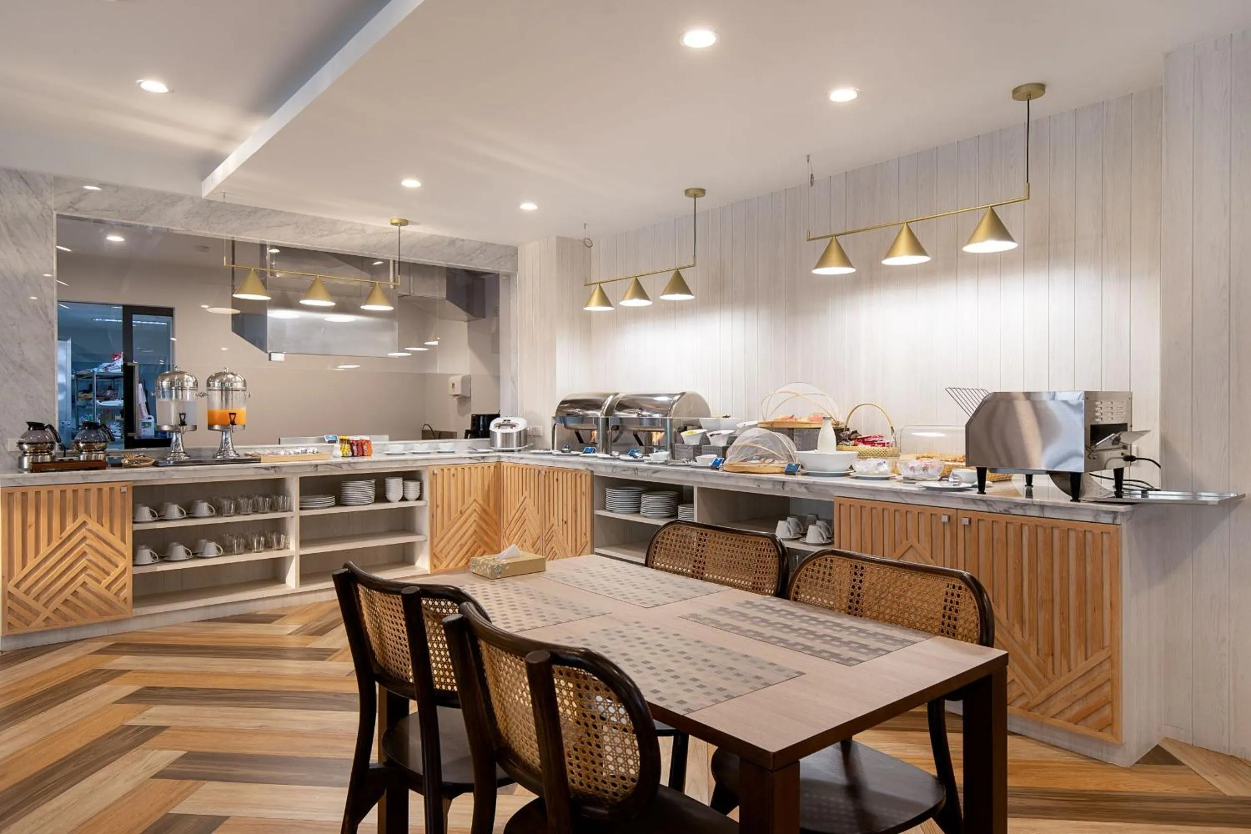 Buffet breakfast in The Pride Hotel Phitsanulok