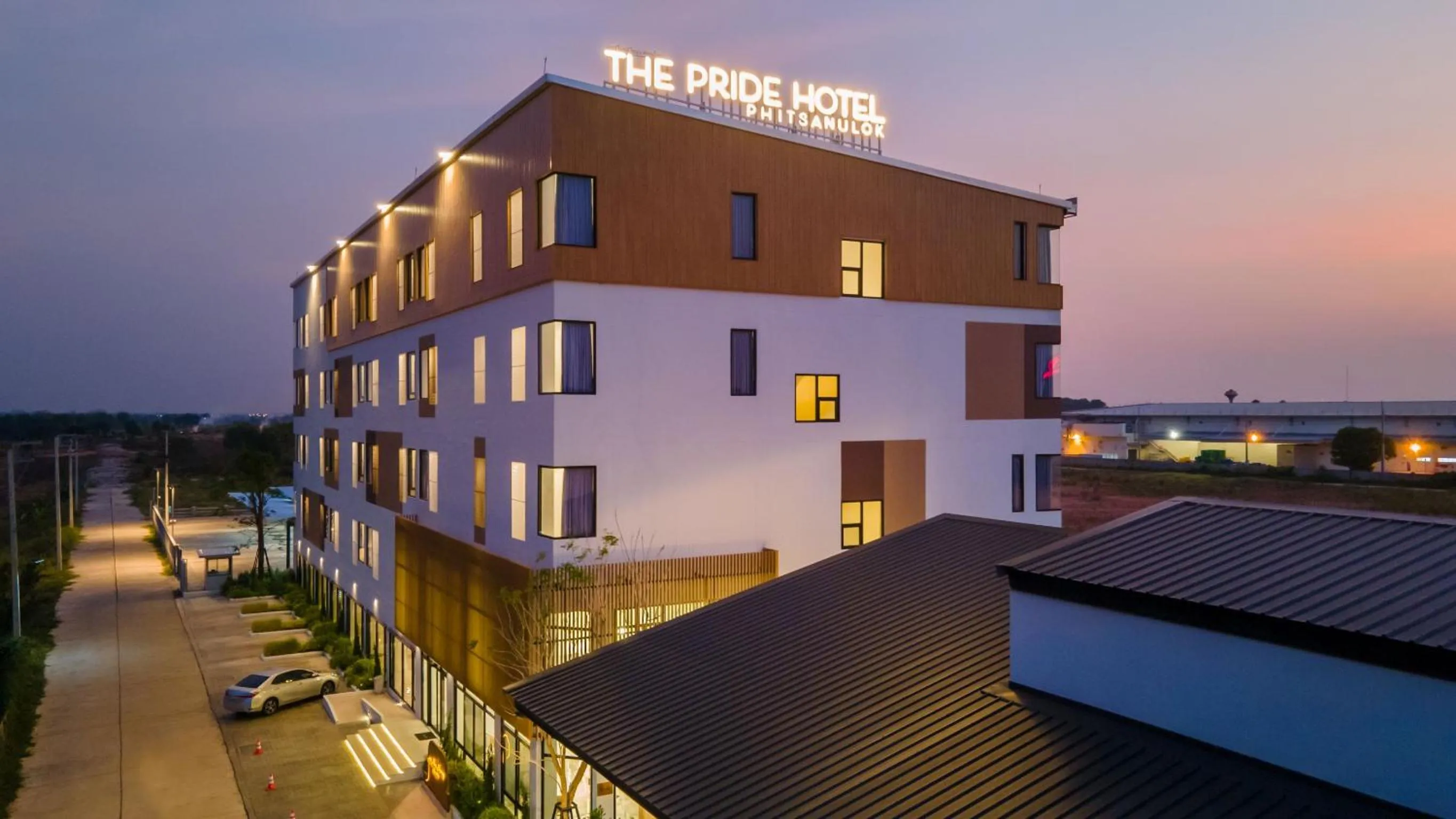 Property building in The Pride Hotel Phitsanulok