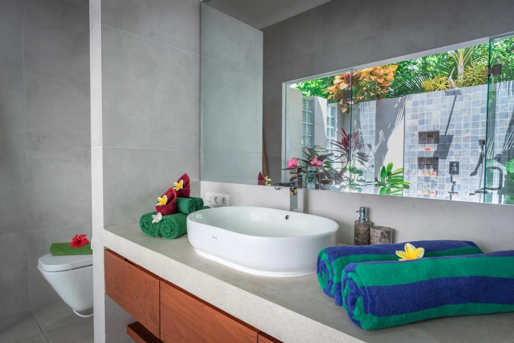 Bathroom in Villa Mata Hari
