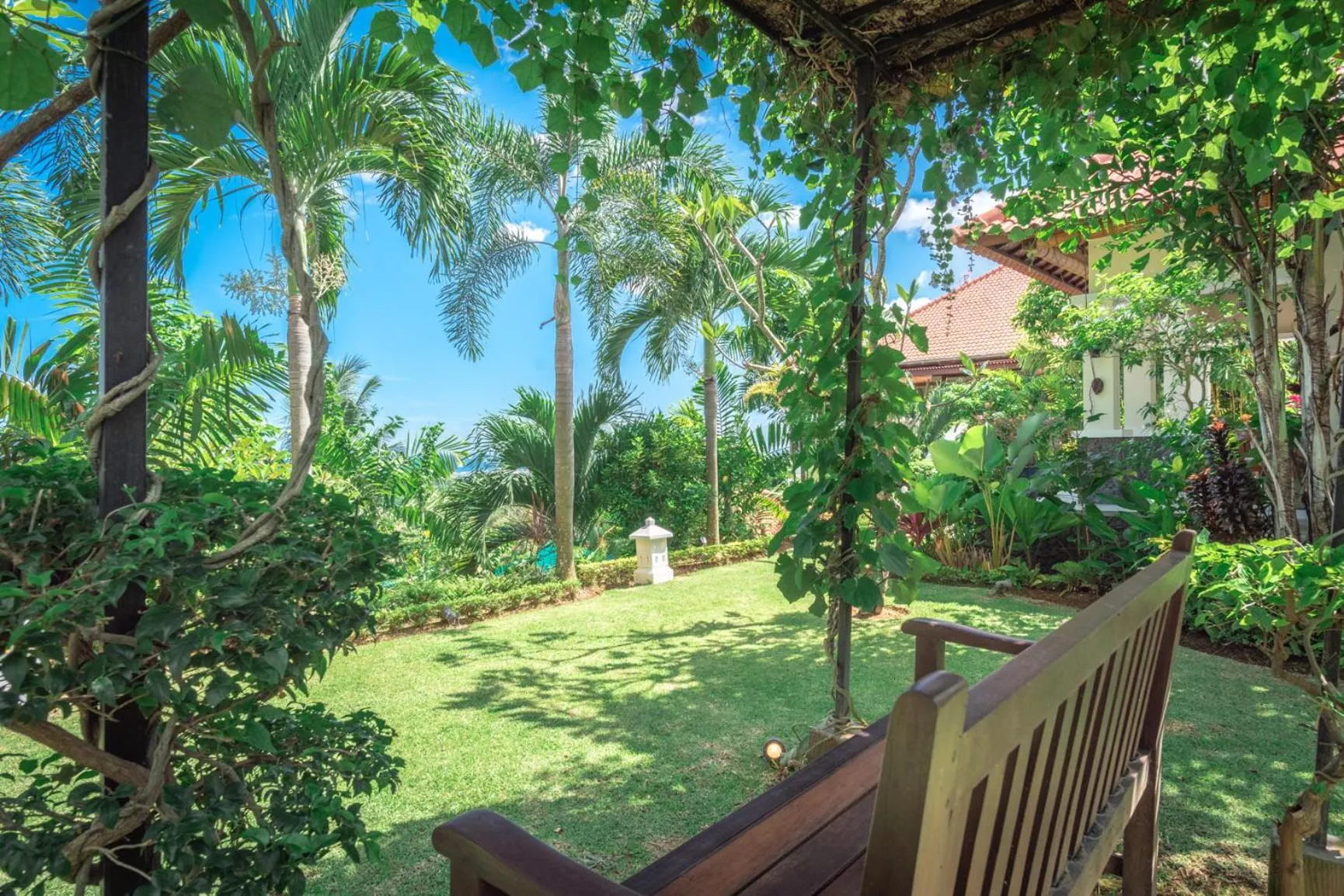 Garden in Villa Mata Hari