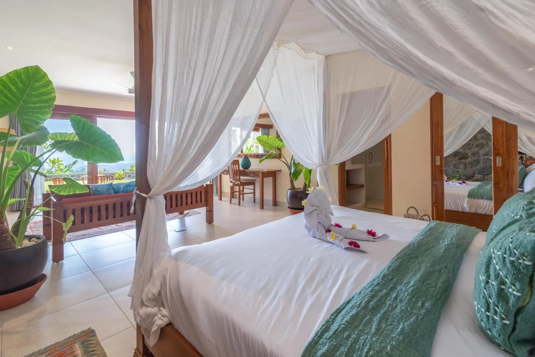 Bedroom, Bed in Villa Mata Hari