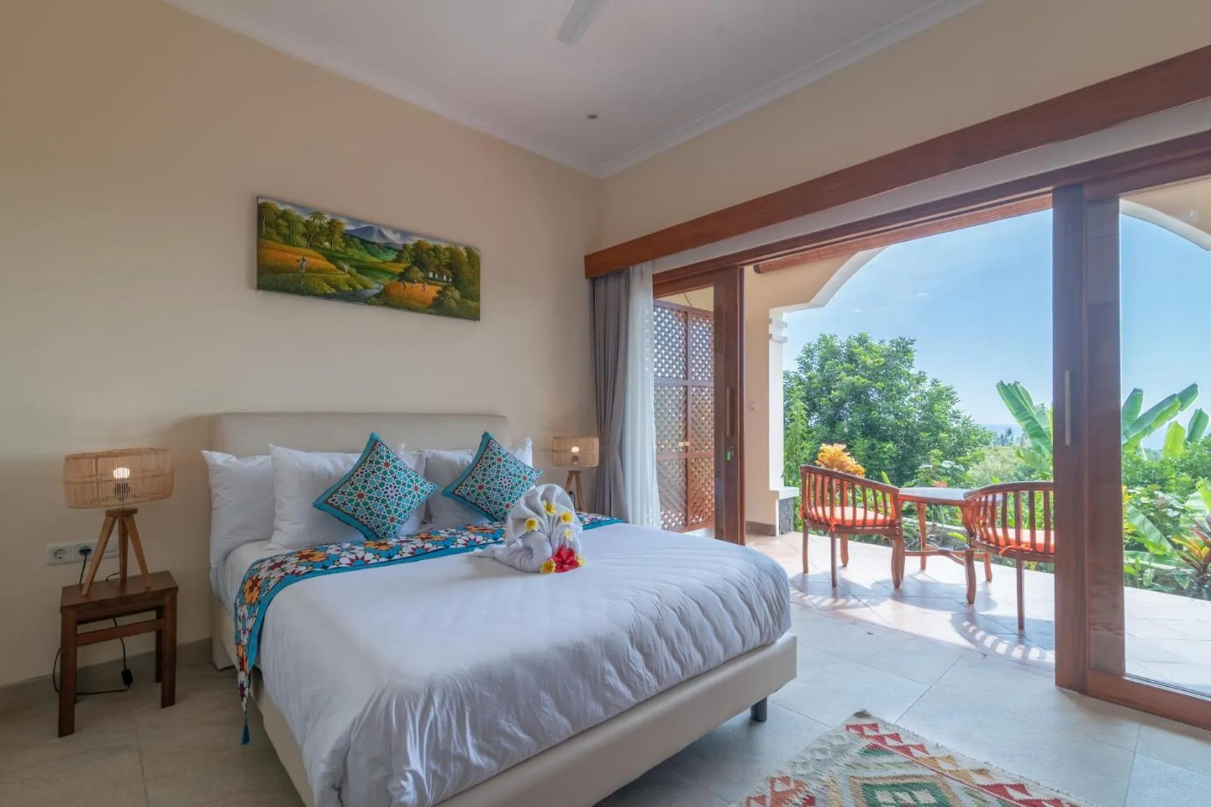 Bedroom, Bed in Villa Mata Hari