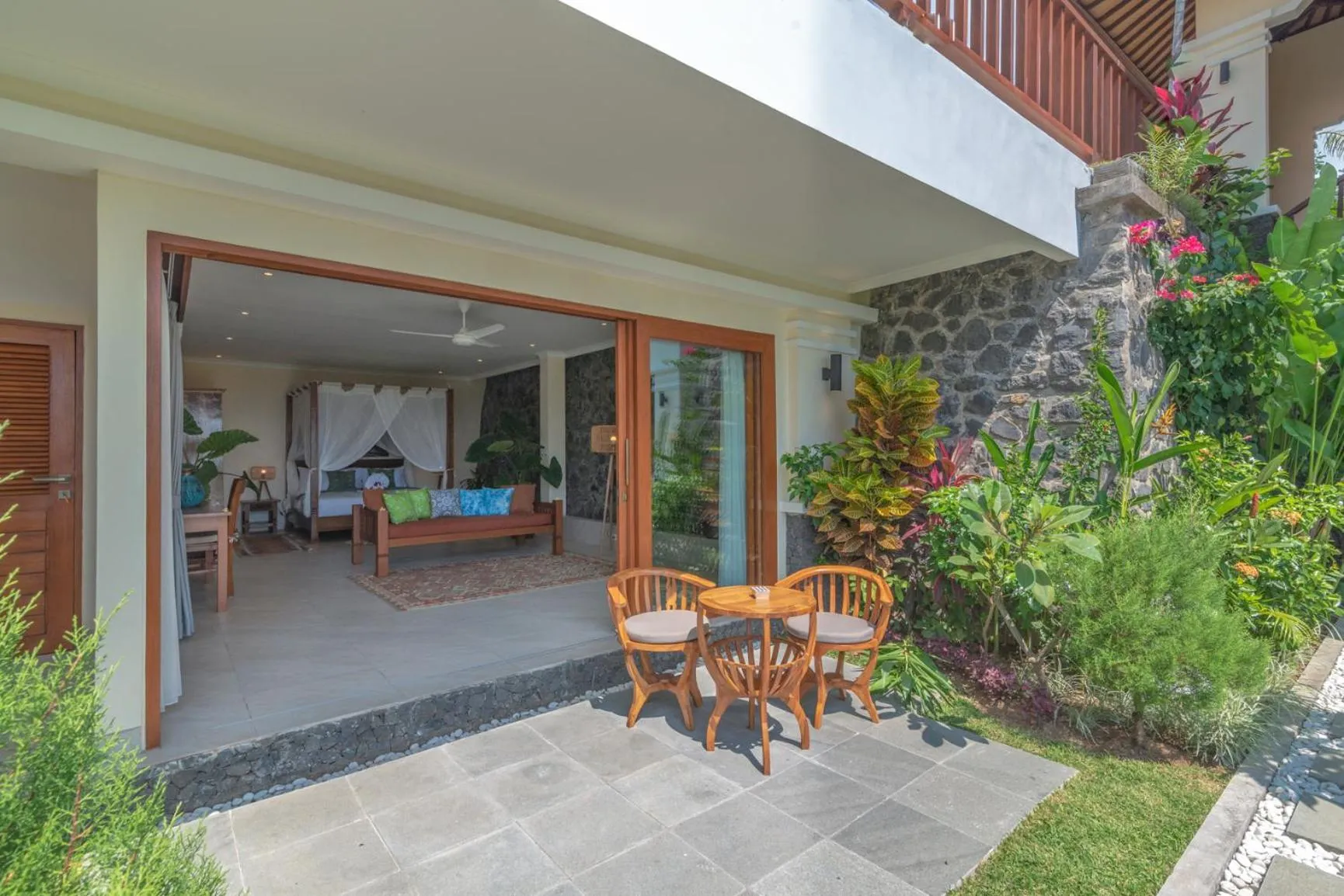 Balcony/Terrace in Villa Mata Hari