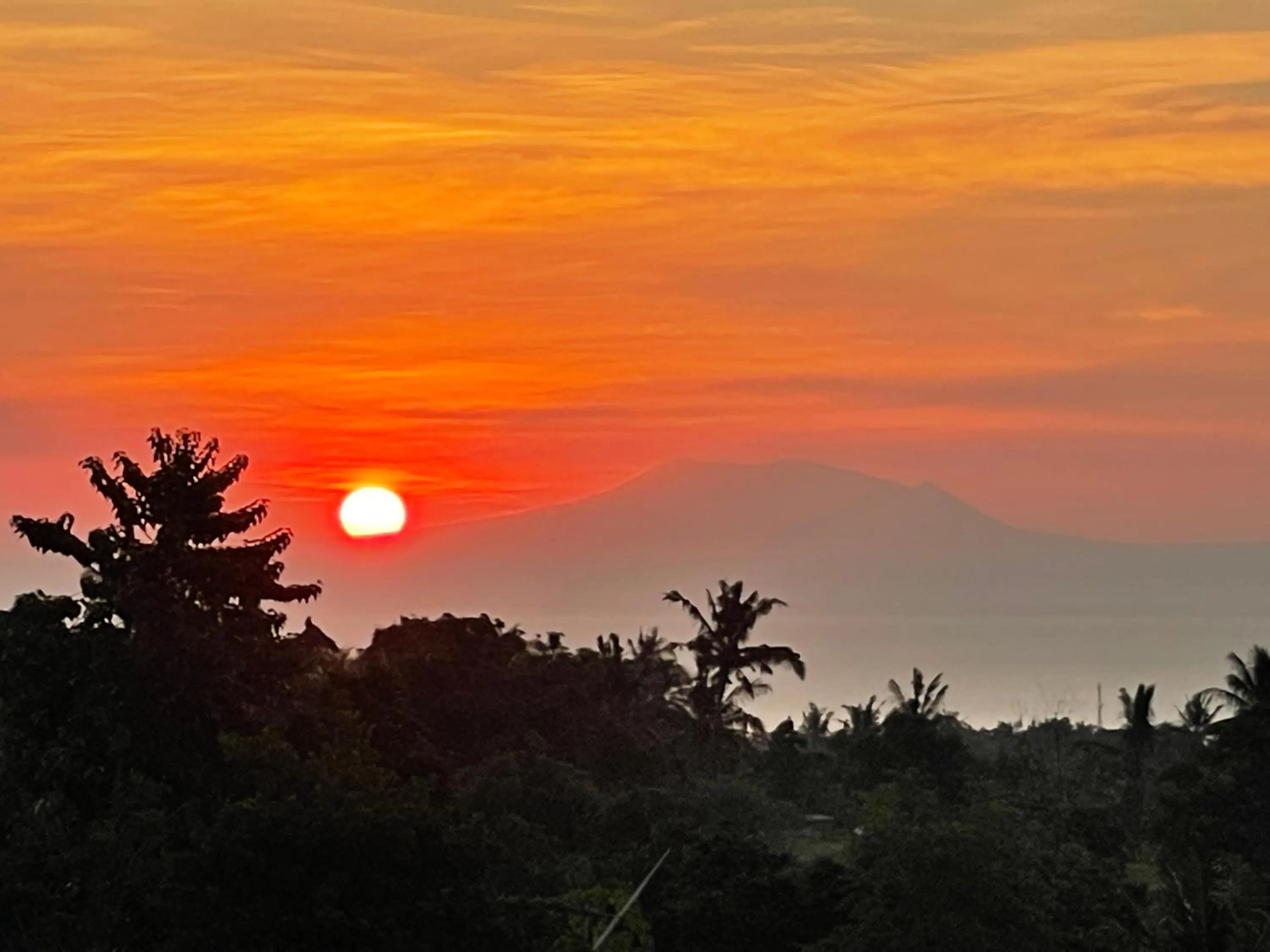 Sunset in Villa Mata Hari