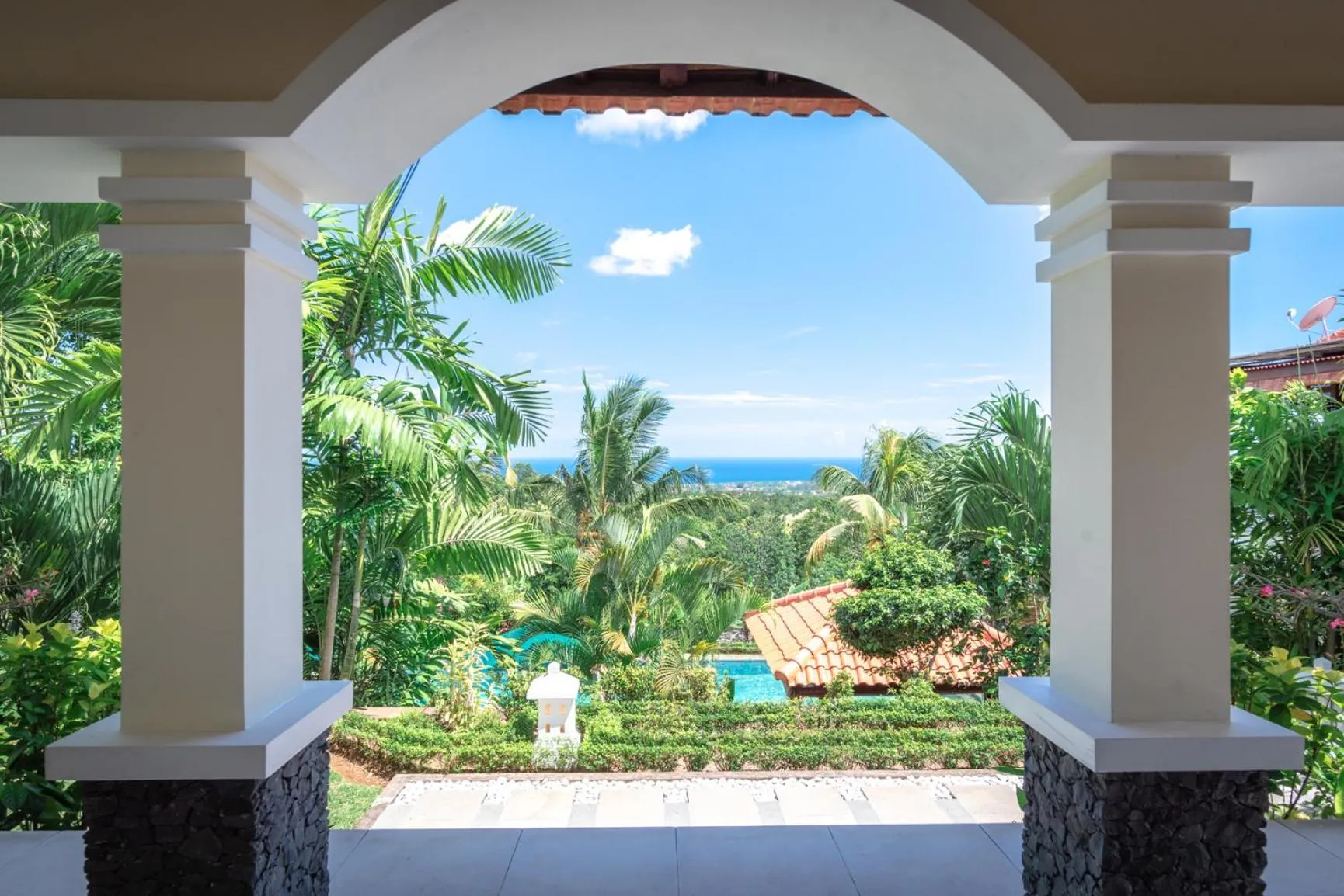 Balcony/Terrace in Villa Mata Hari