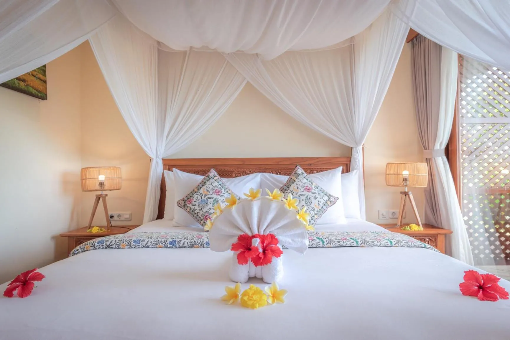 Bedroom, Bed in Villa Mata Hari