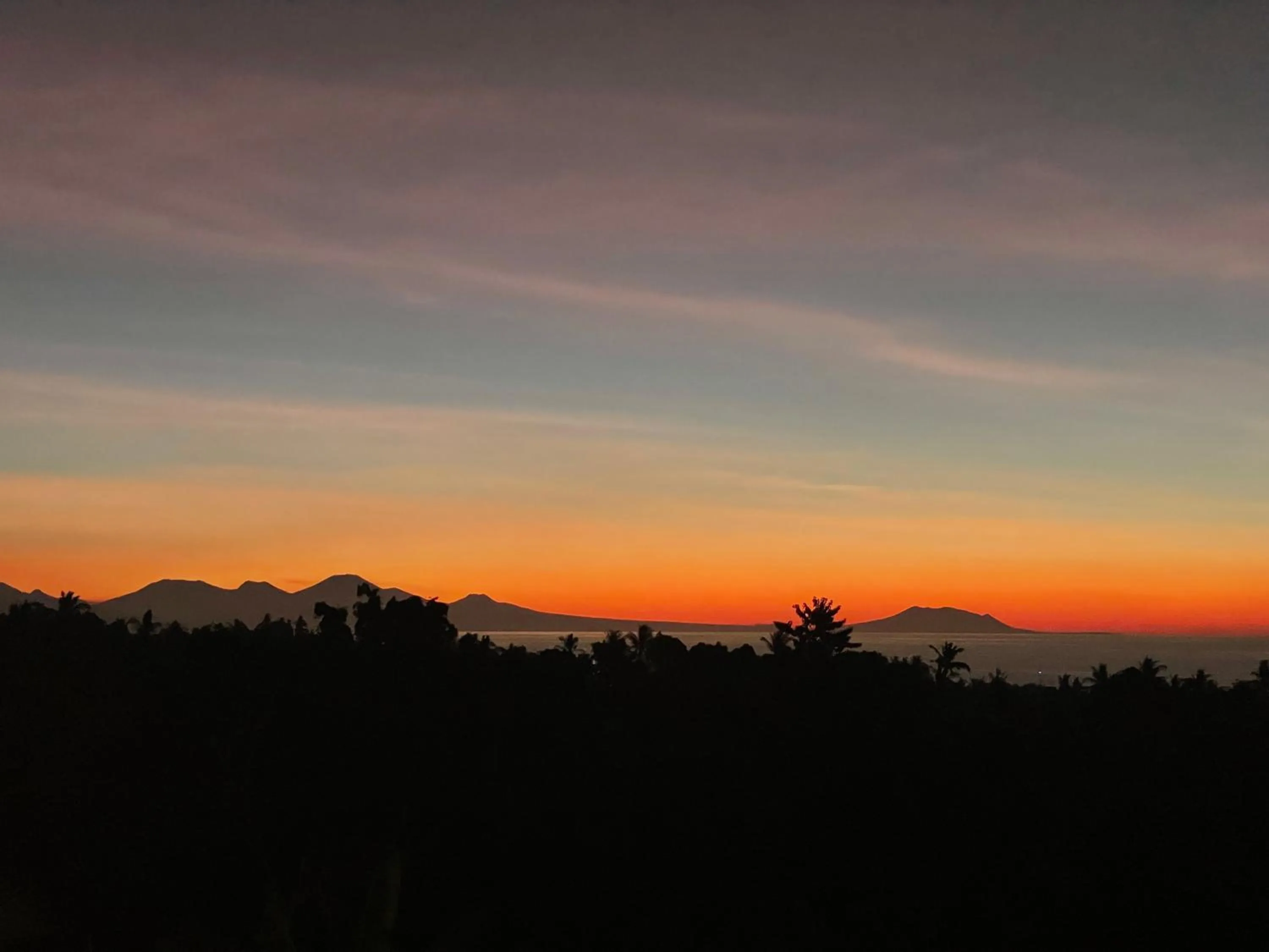 Sunset in Villa Mata Hari