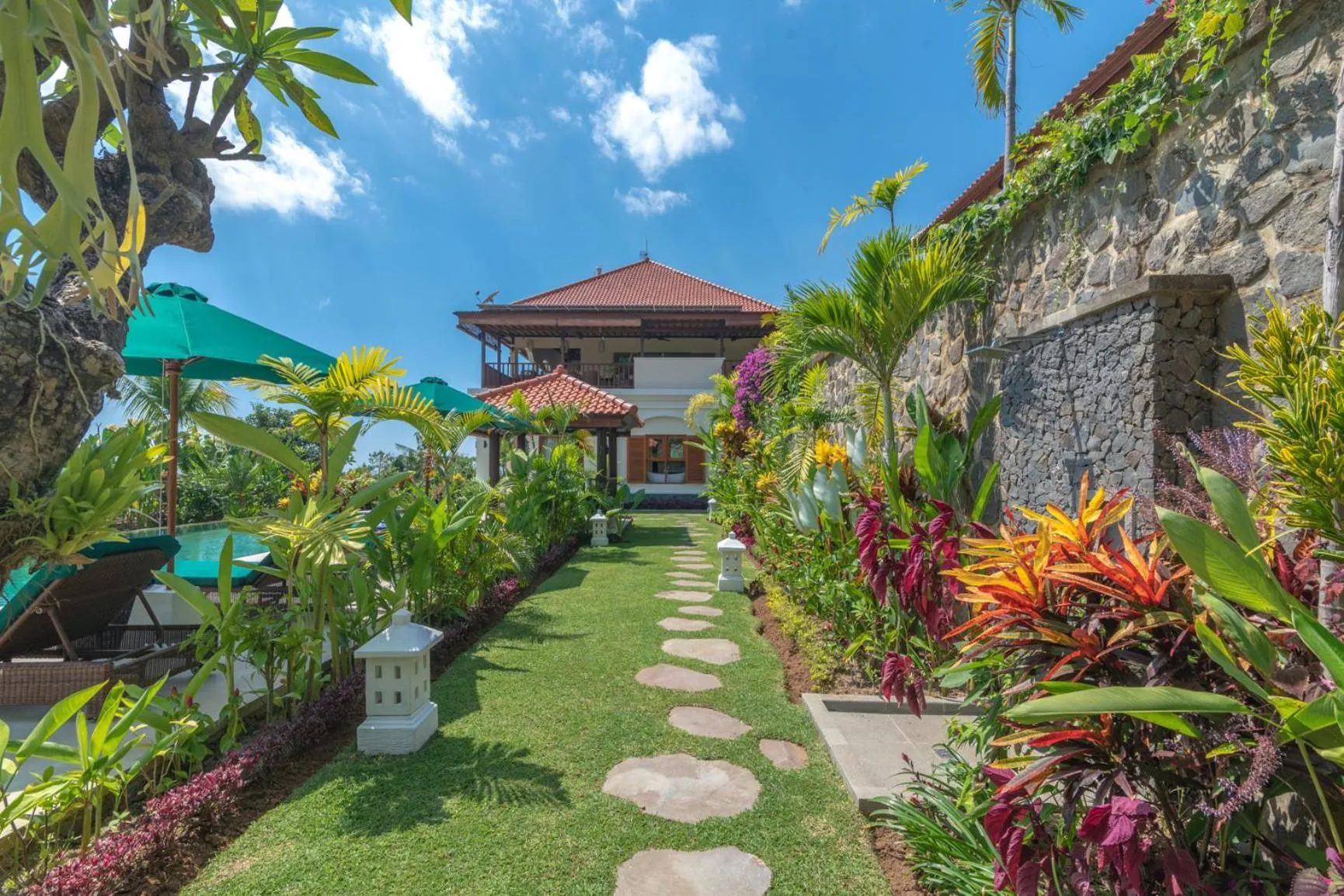 Garden in Villa Mata Hari