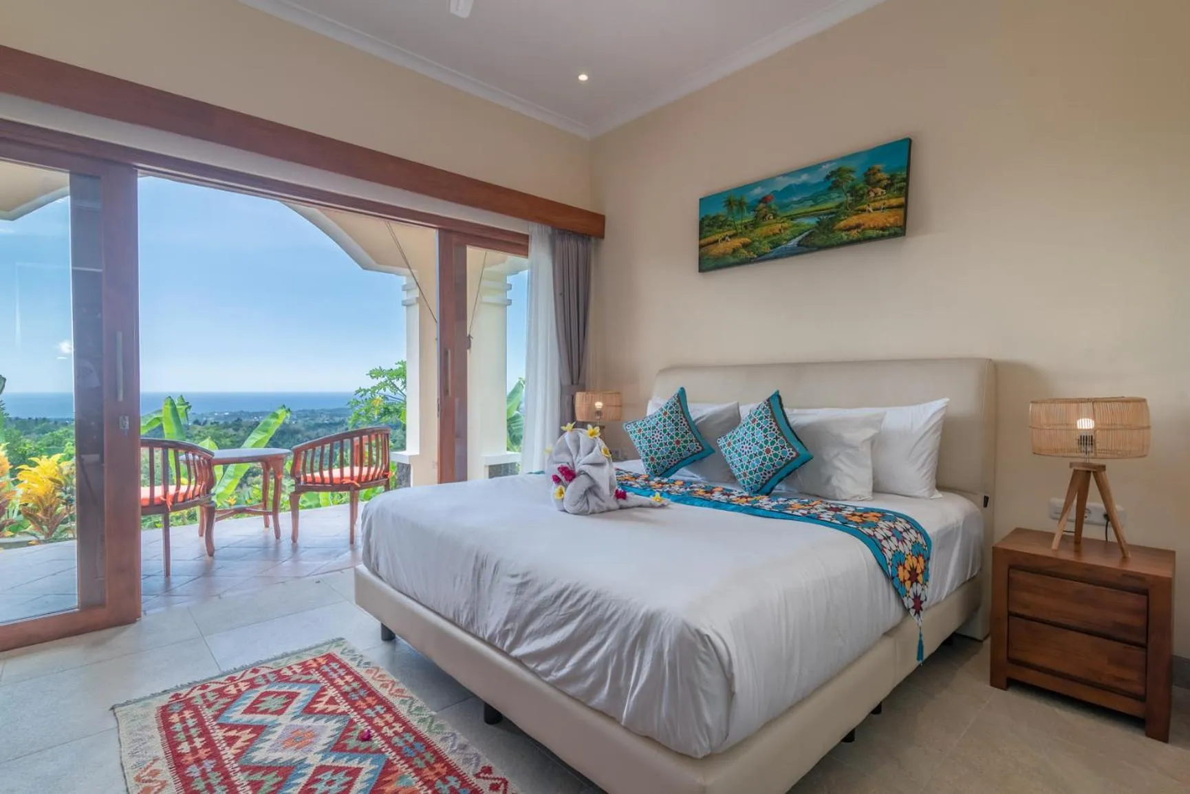 Bedroom, Bed in Villa Mata Hari