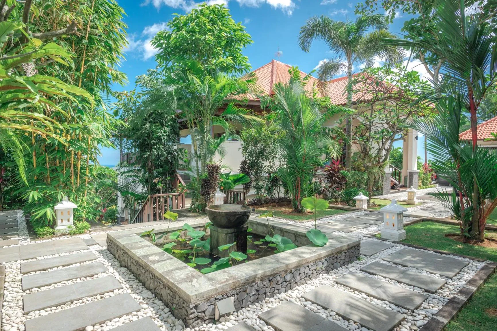 Garden in Villa Mata Hari