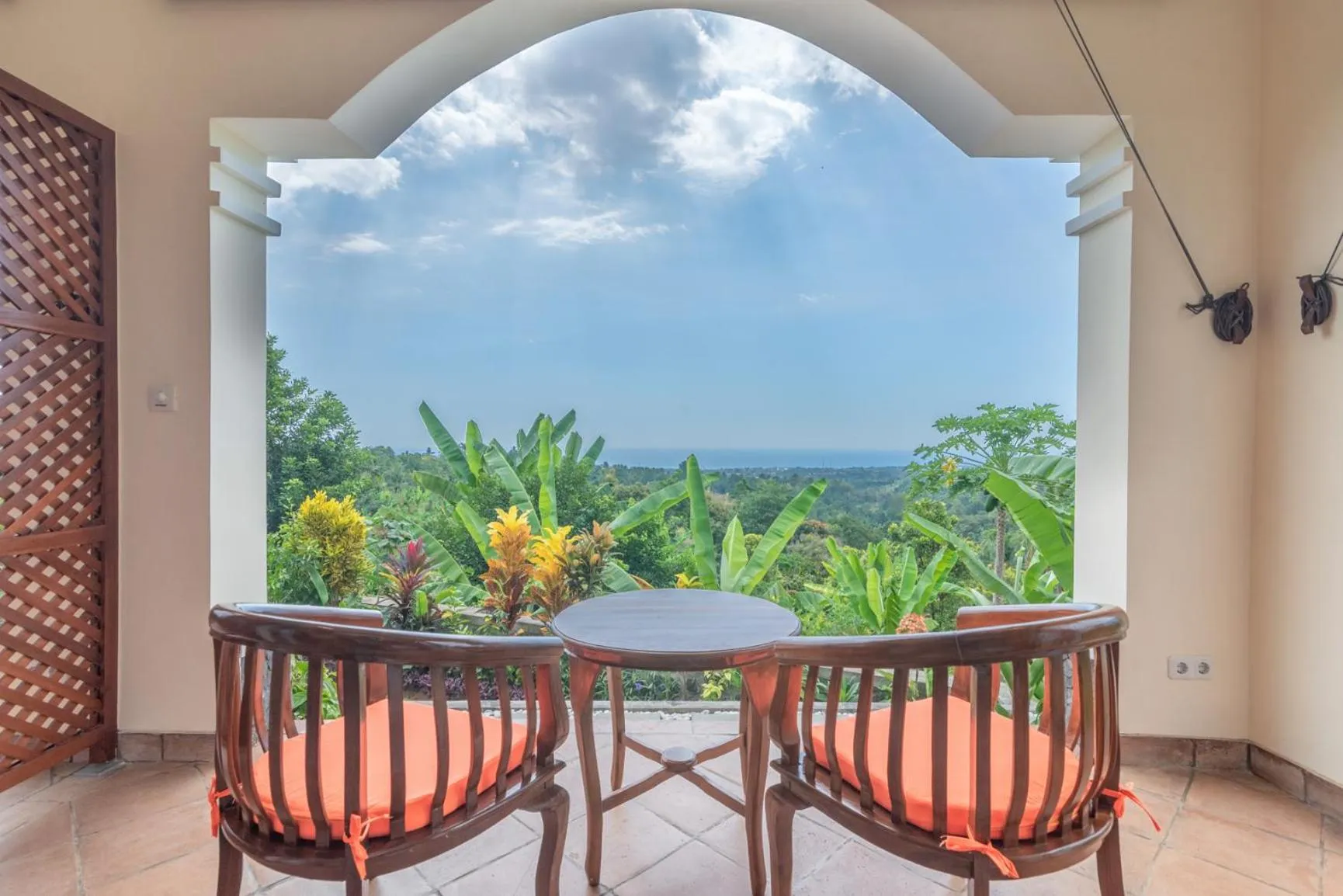 Balcony/Terrace in Villa Mata Hari
