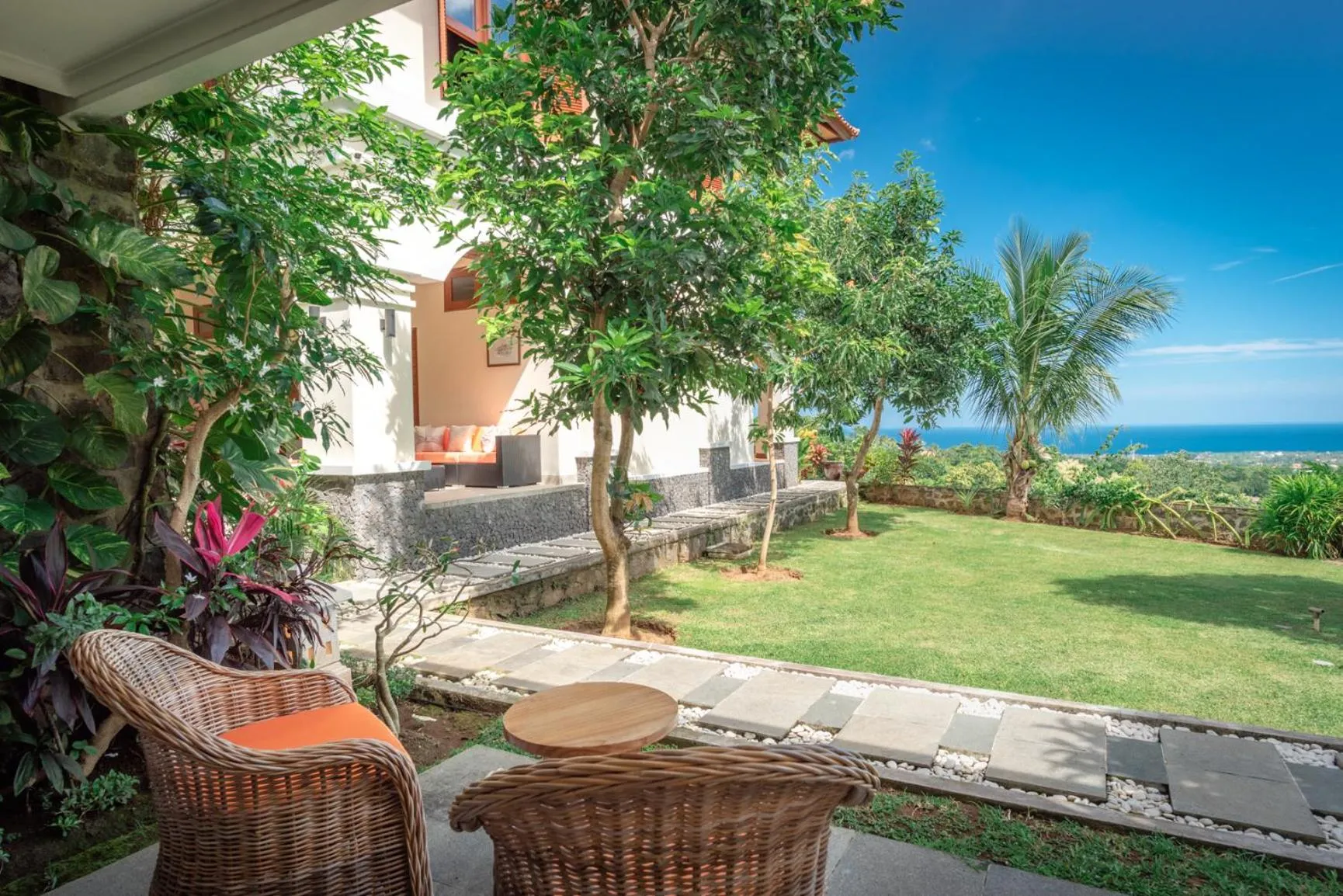 Balcony/Terrace in Villa Mata Hari